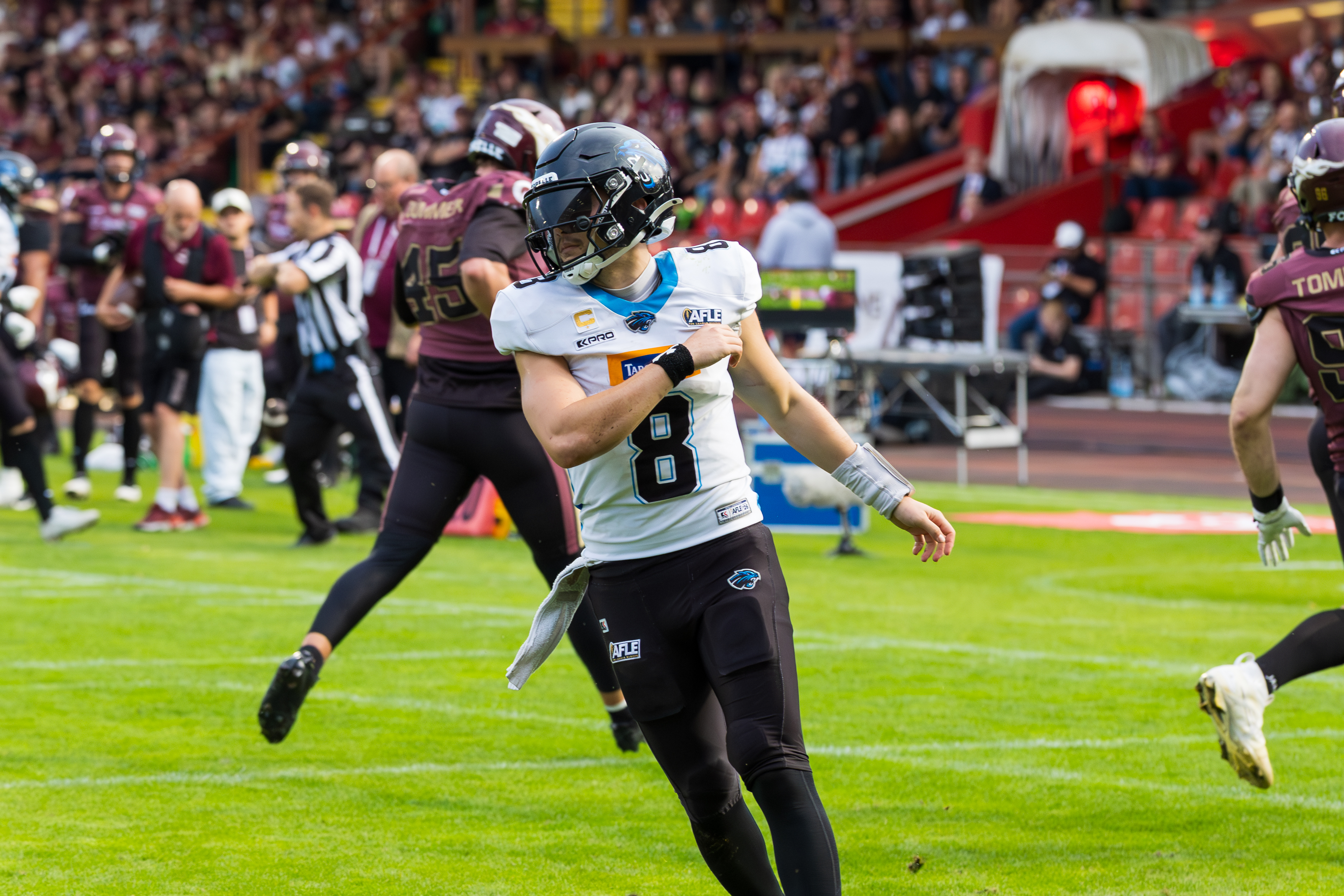#8 Jameson Wang (Quarterback) – Panthers Wroclaw