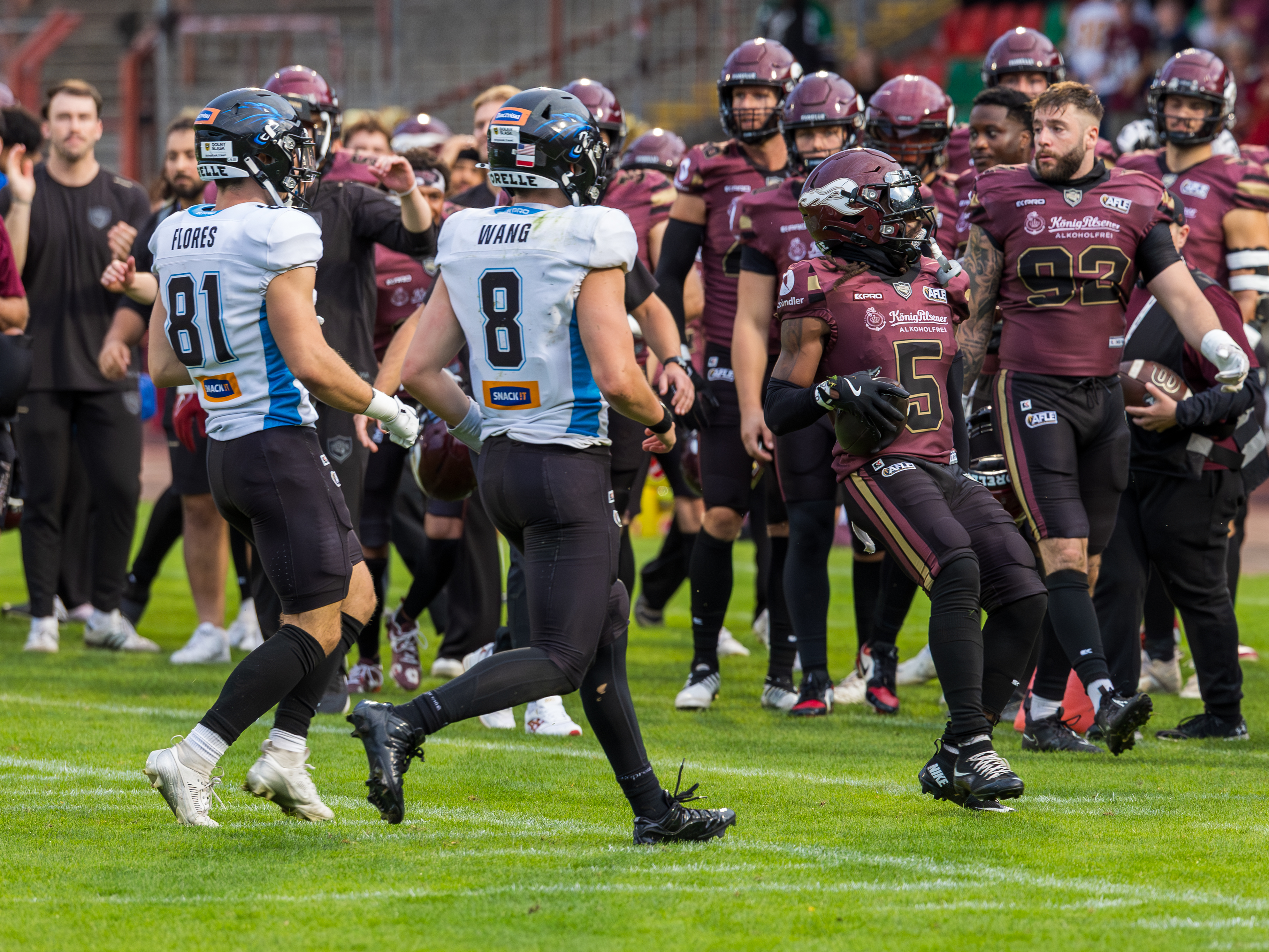 #5 Nazir Streater (Strong Saftey) – Rhein Fire out the field