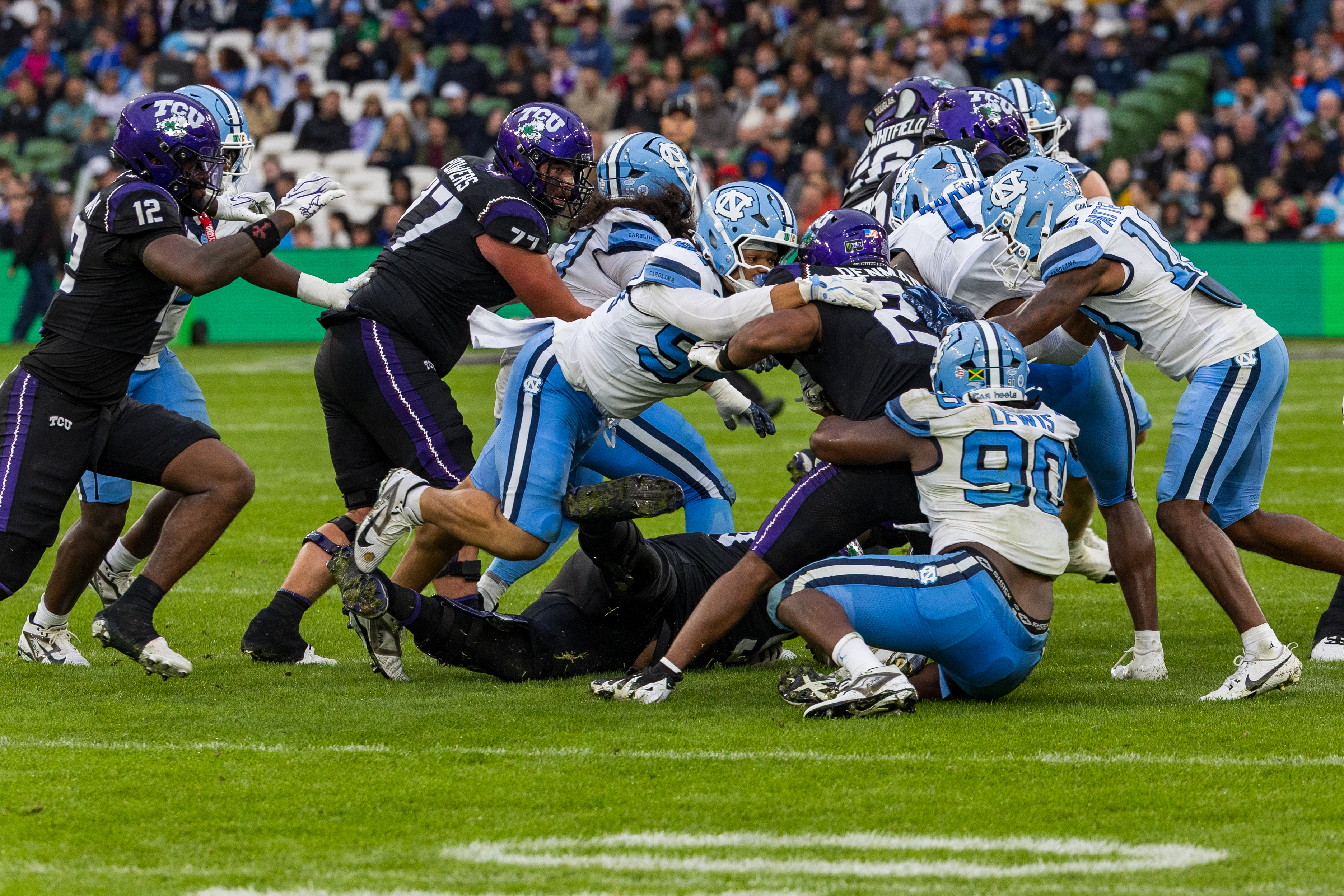 #26 Jeremy Payne (RB) TCU Horned Frogs no chance to run