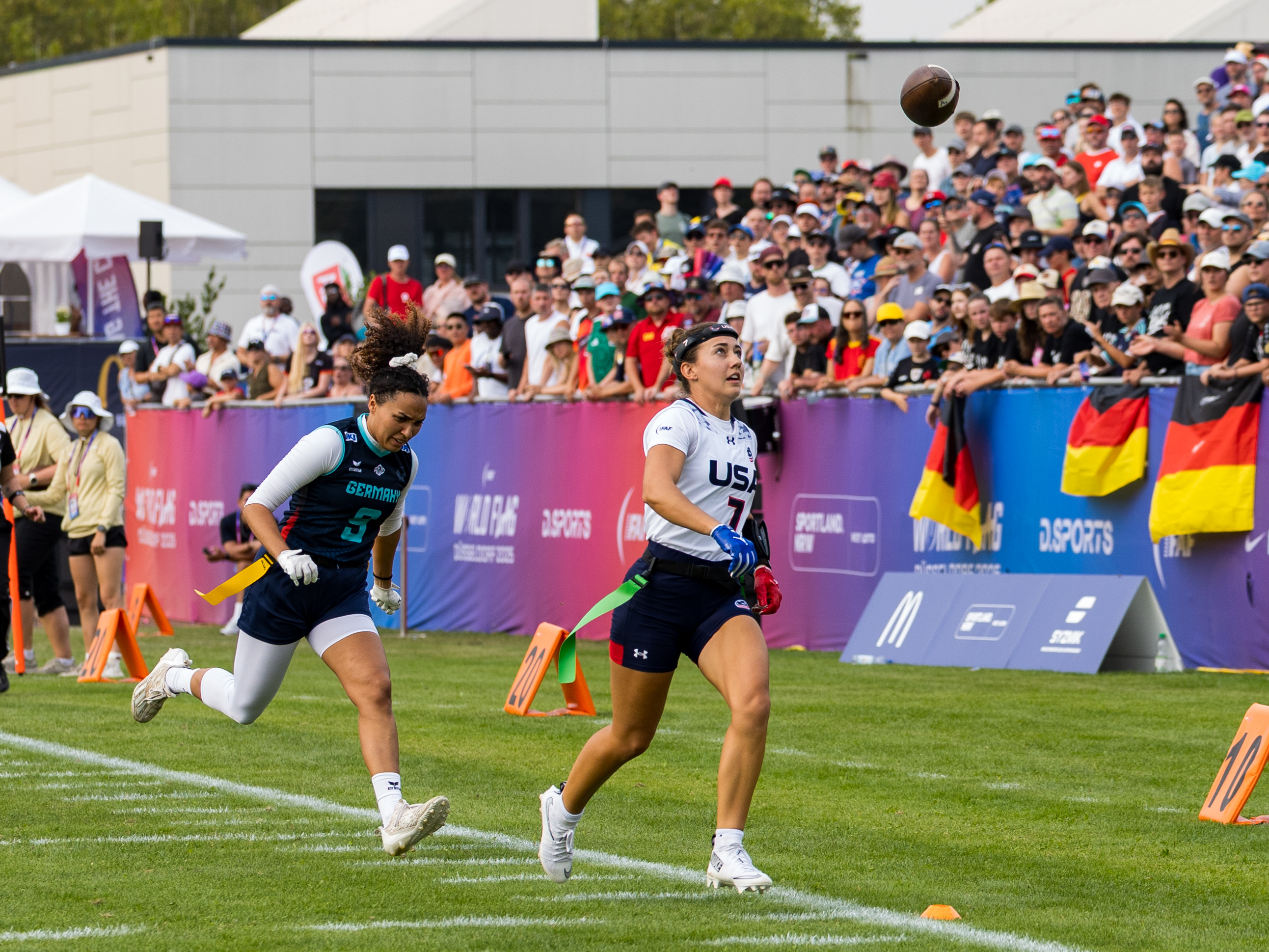 Pass to long for #7 Maci Joncich (WR/QB) Team USA Women