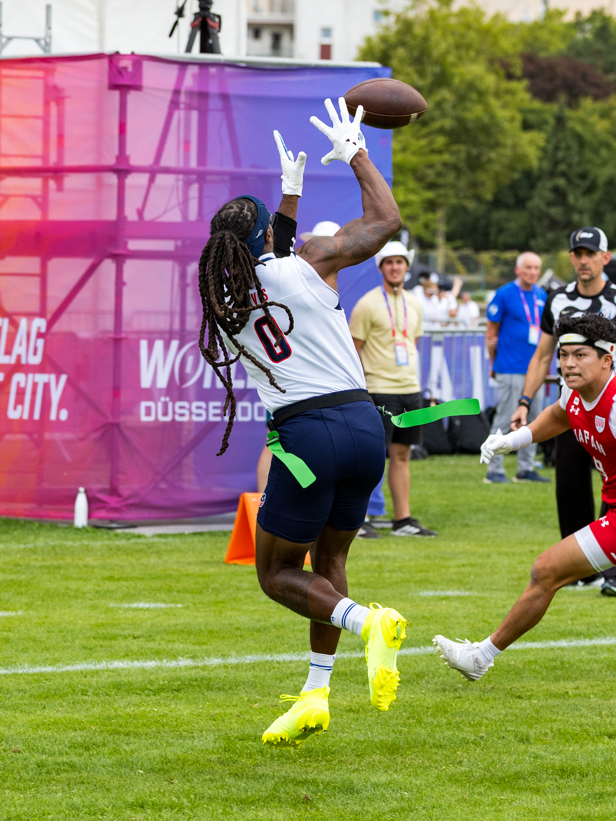 Extra Point catch from #0 Tyler Davis (WR/RSH) Team USA Men