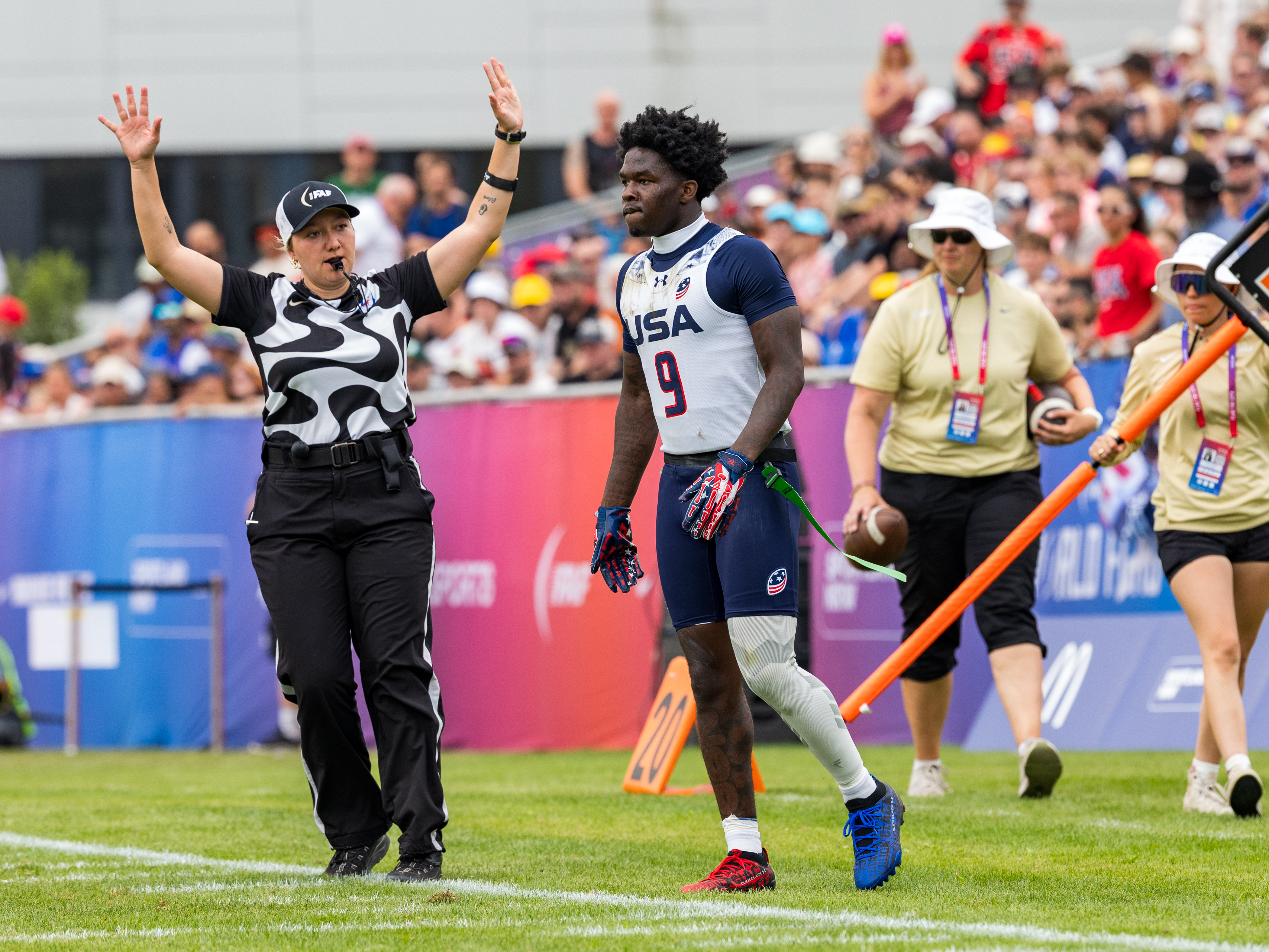#9 Justin McMullen (DB/C) Team USA Men