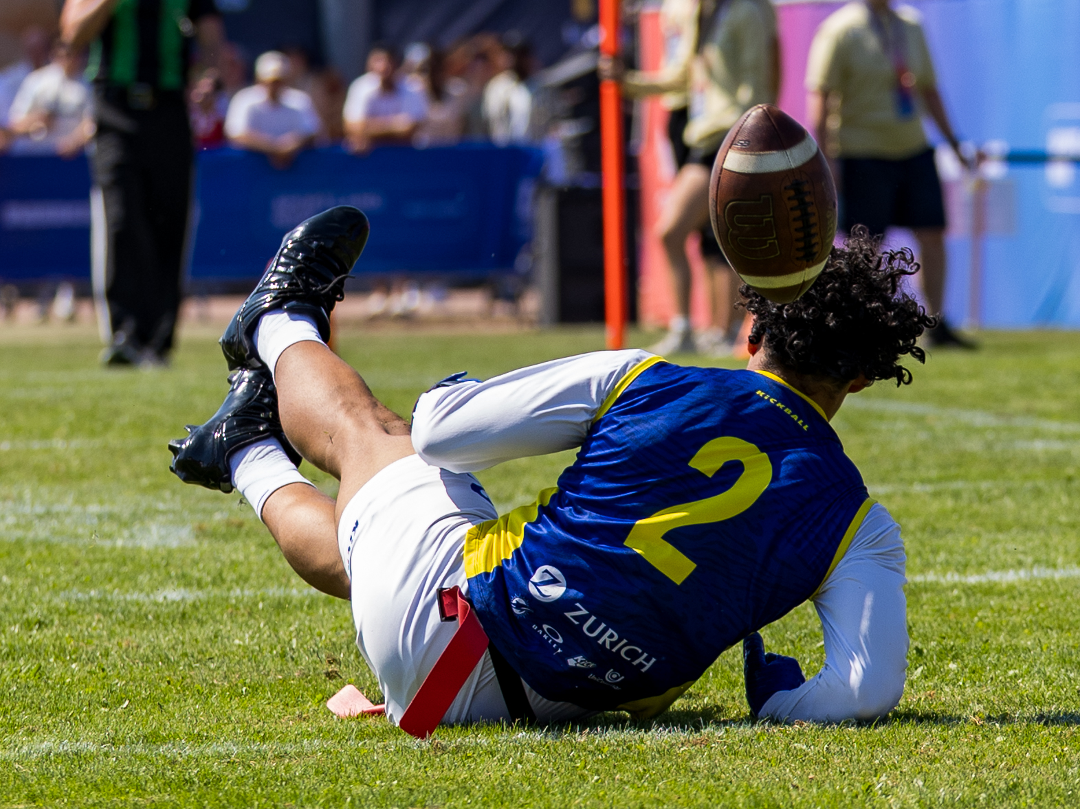 Incomplete pass to #2 Adner Sanches Ladeira (WR) Team Brazil Me