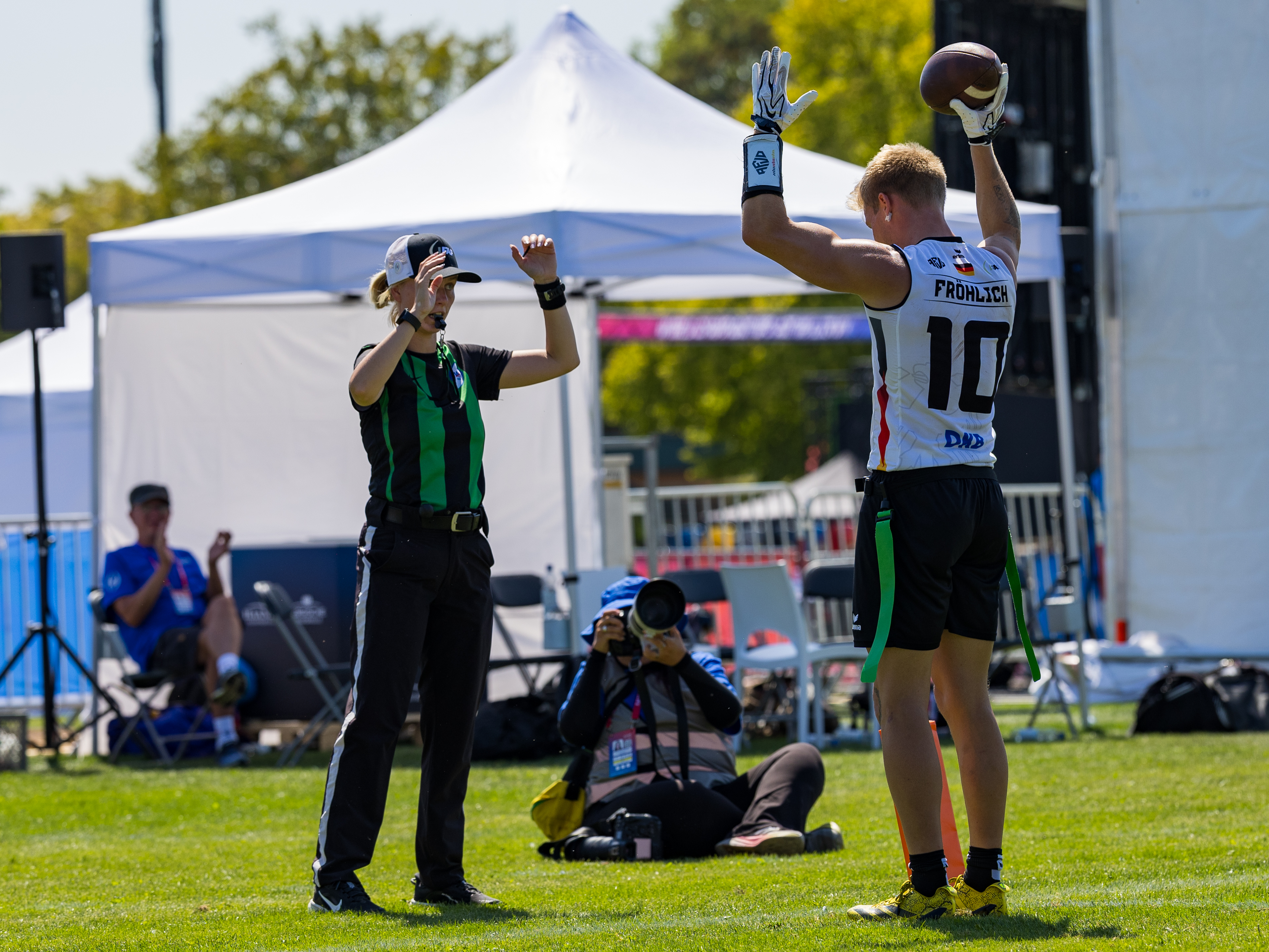 Extra Point is good #10 Ben Fröhlich (WR) Team Germany Men