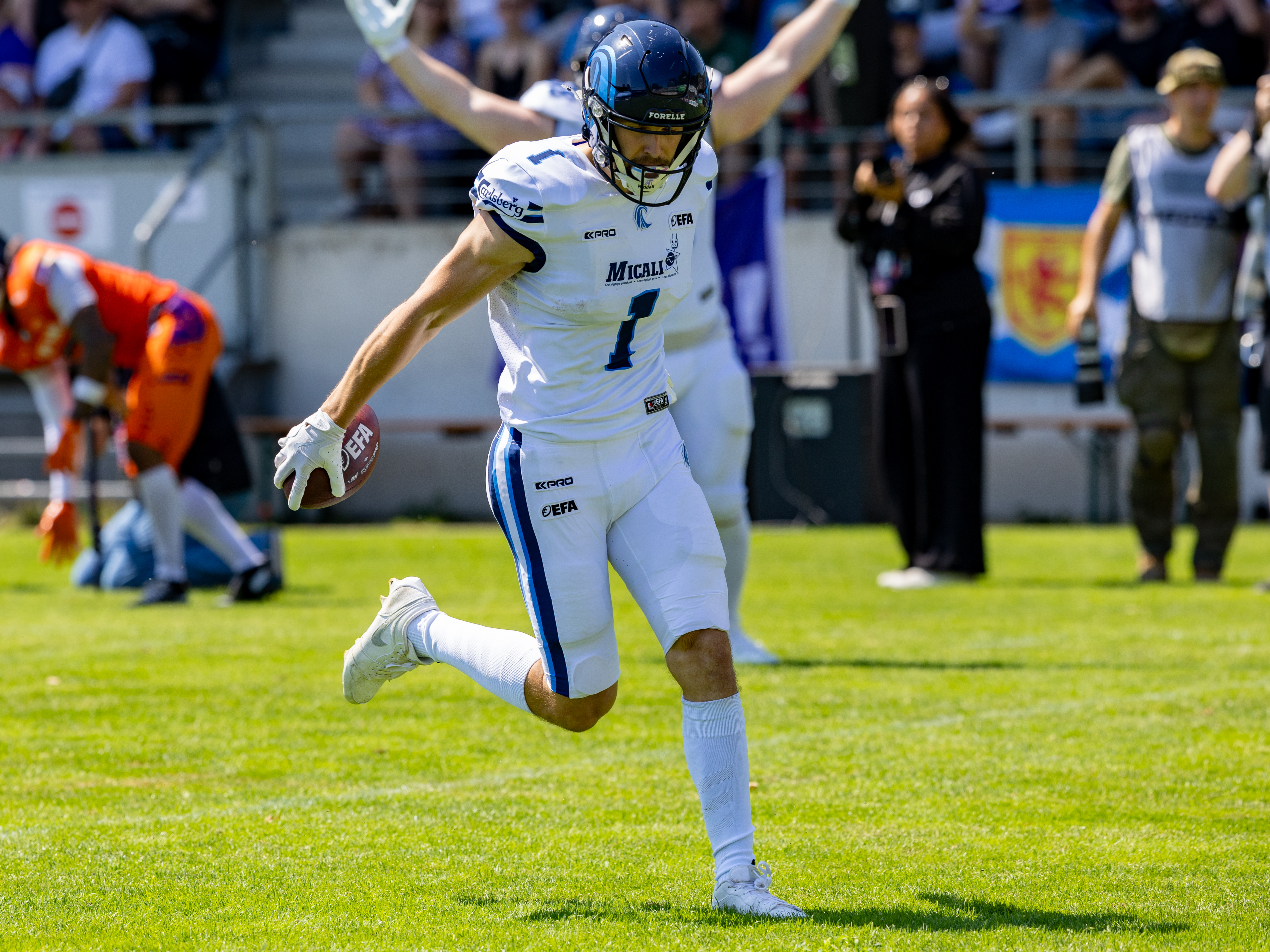 Touchdown #1 Simon Føns (Wide Receiver) – Nordic Storm