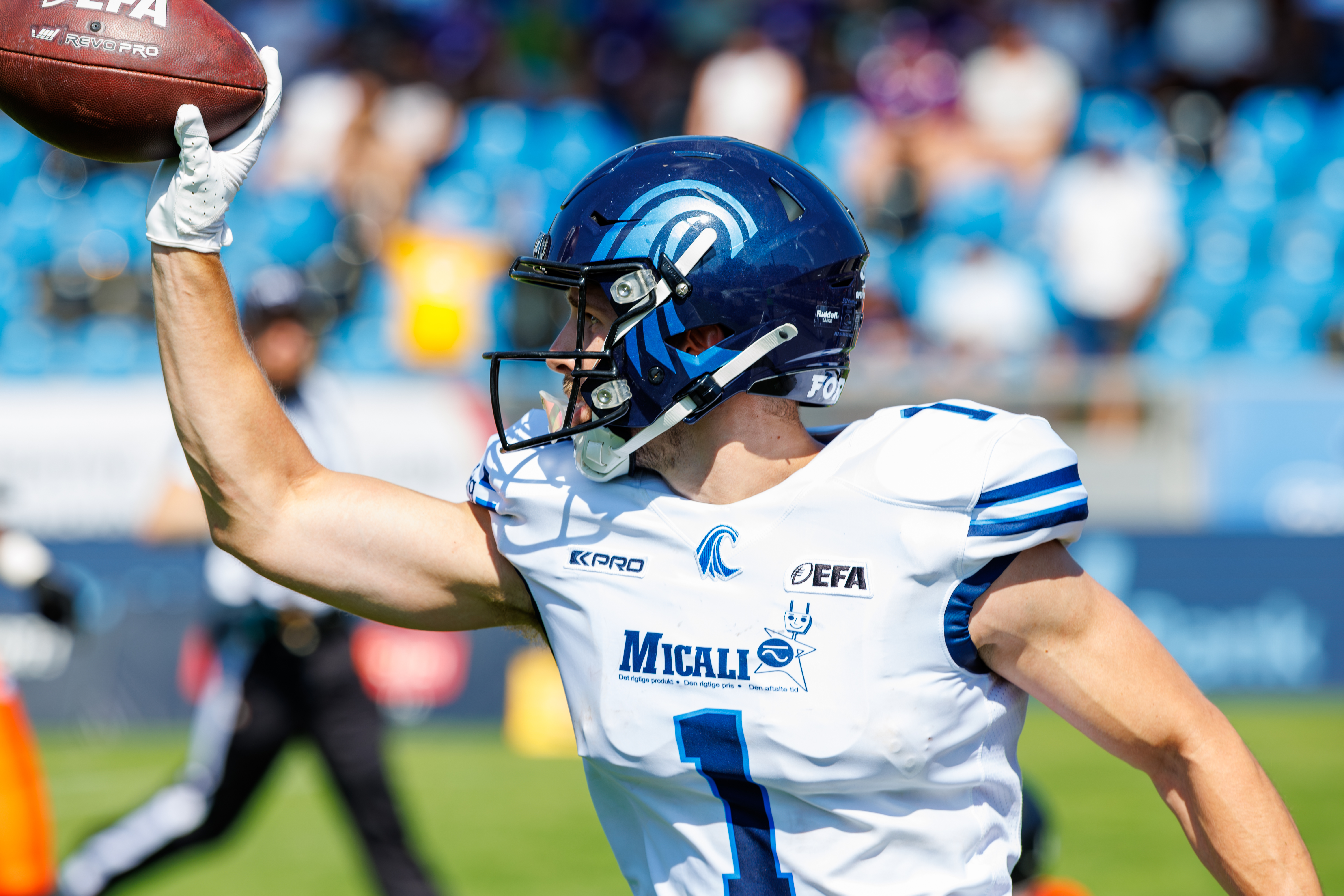 Touchdown #1 Simon Føns (Wide Receiver) – Nordic Storm
