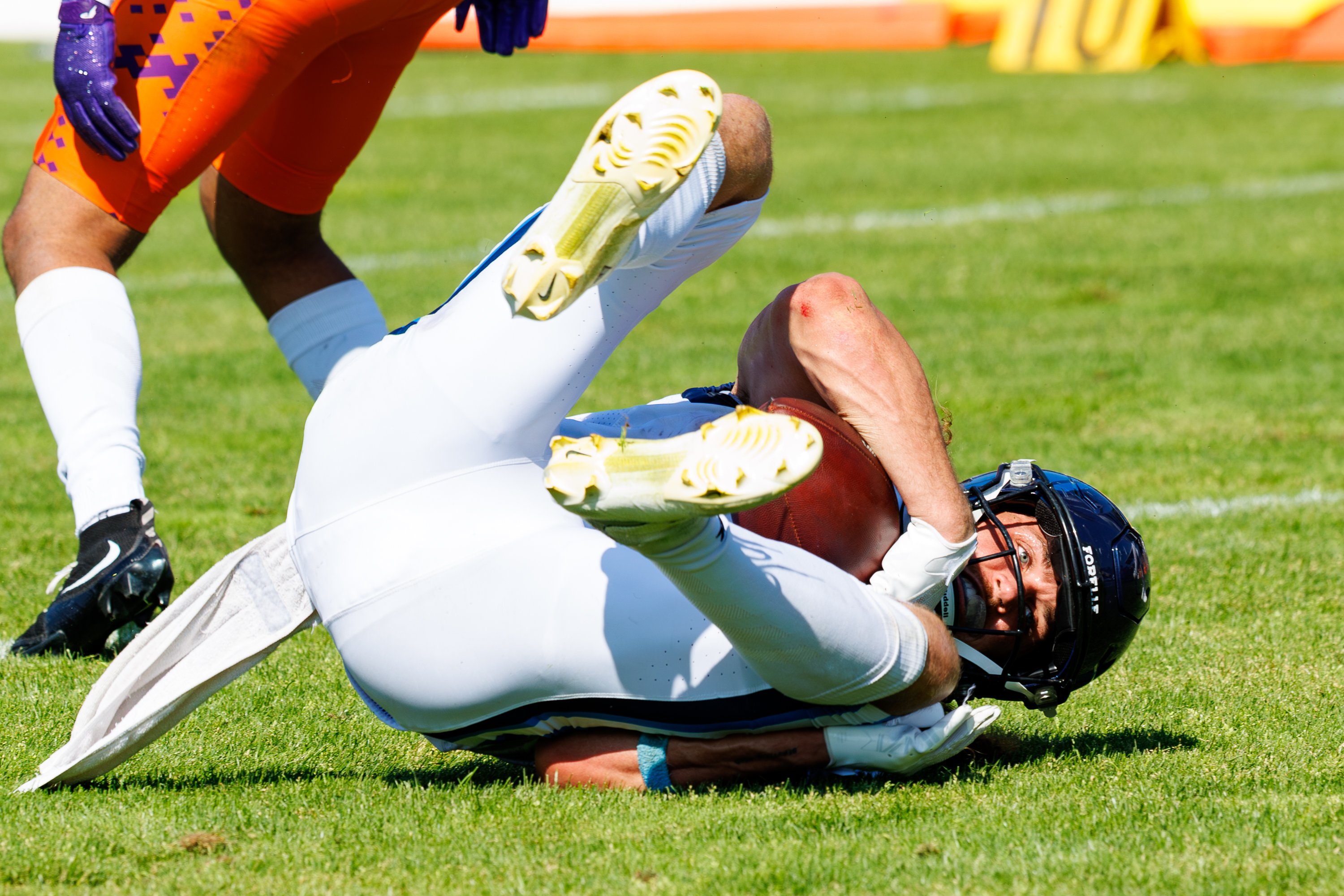 #19 Brendan Beaulieu (Wide Receiver) – Nordic Storm catch the ball in the endzone. TOUCHDOWN