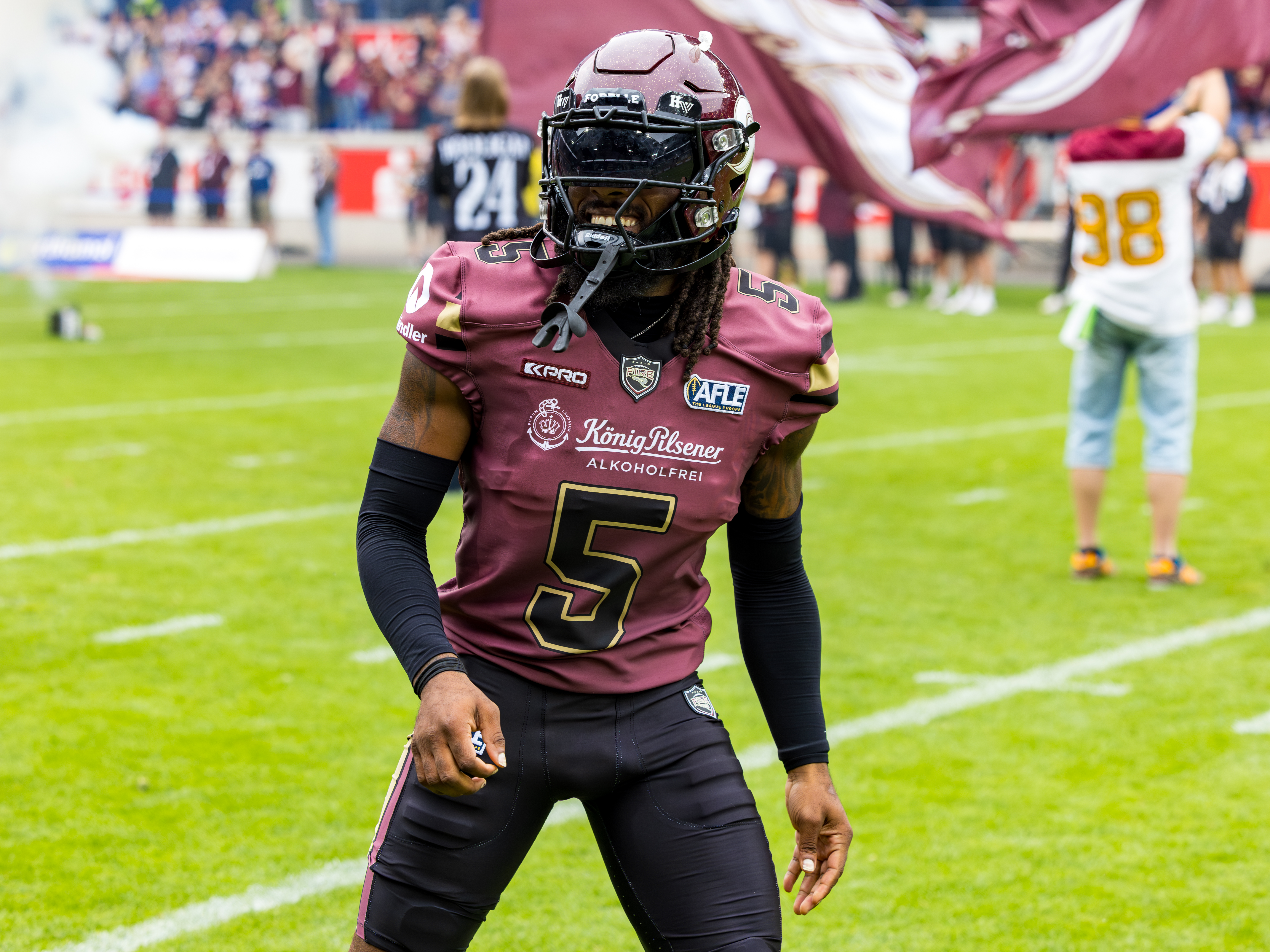 #5 Nazir Streater (Strong Saftey) – Rhein Fire