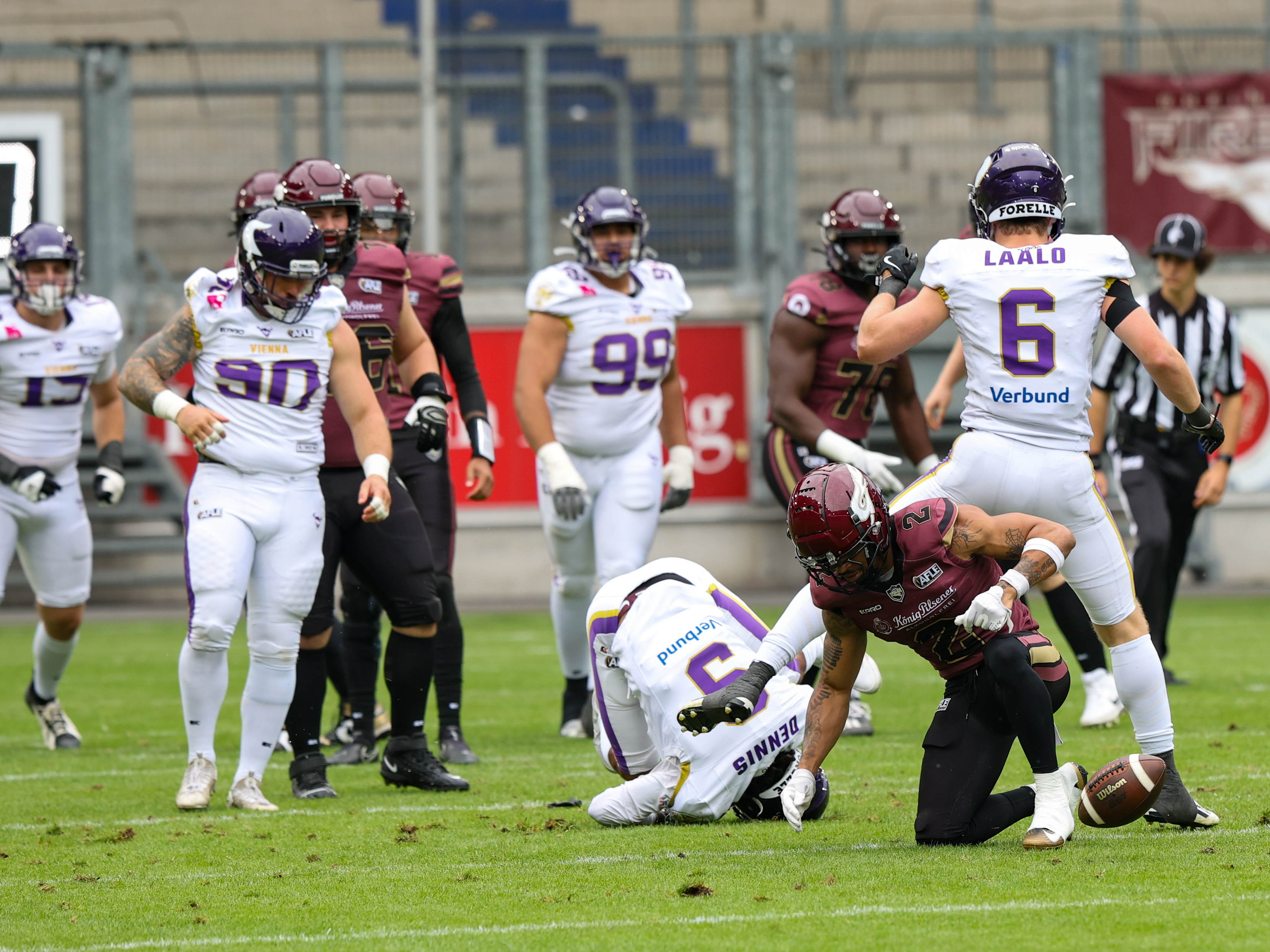 Incomplettepass from #2 Joshua Scott (Wide Receiver) – Rhein Fire