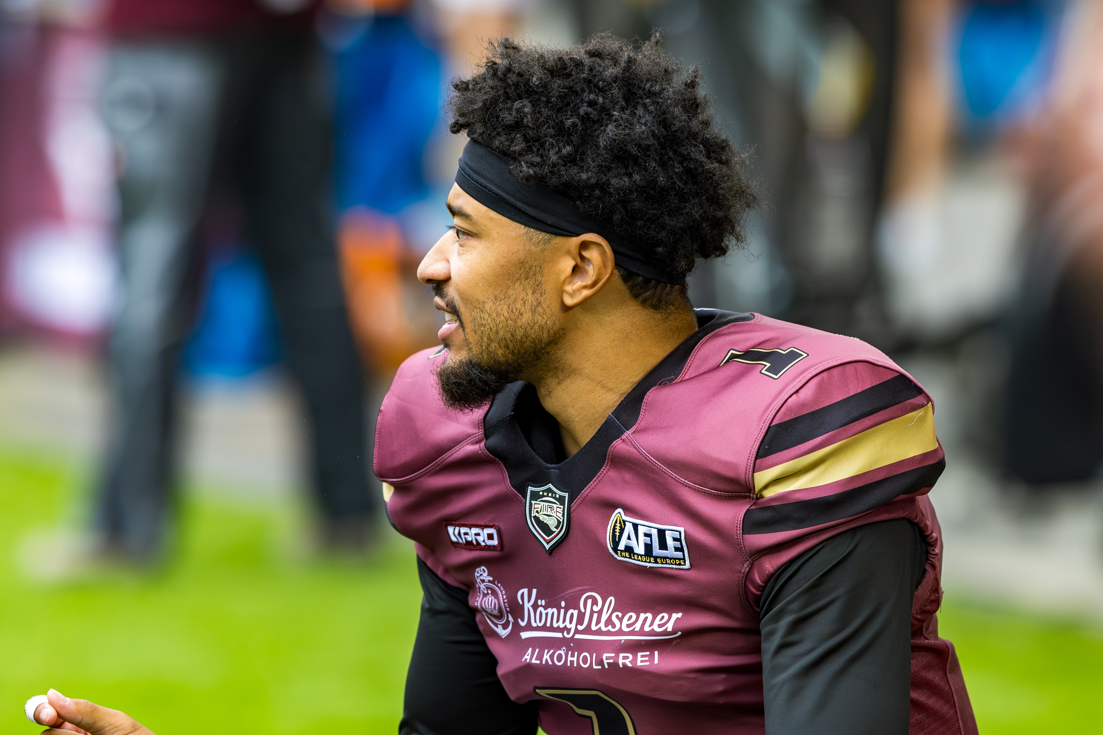 #1 Kenji Bahar (Quarterback) – Rhein Fire