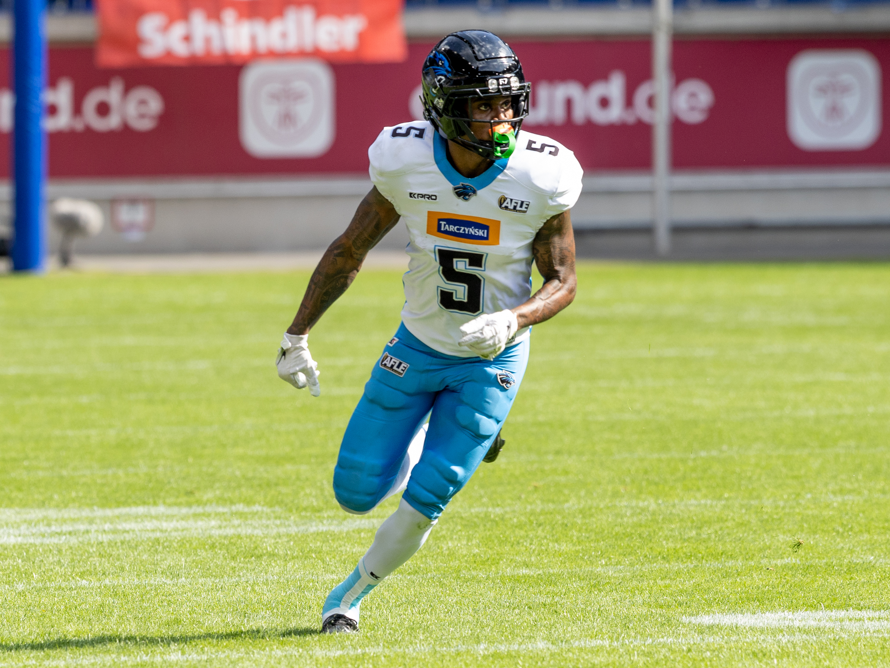 #5 Michael Harley Jr (Wide Receiver) – Panthers Wroclaw