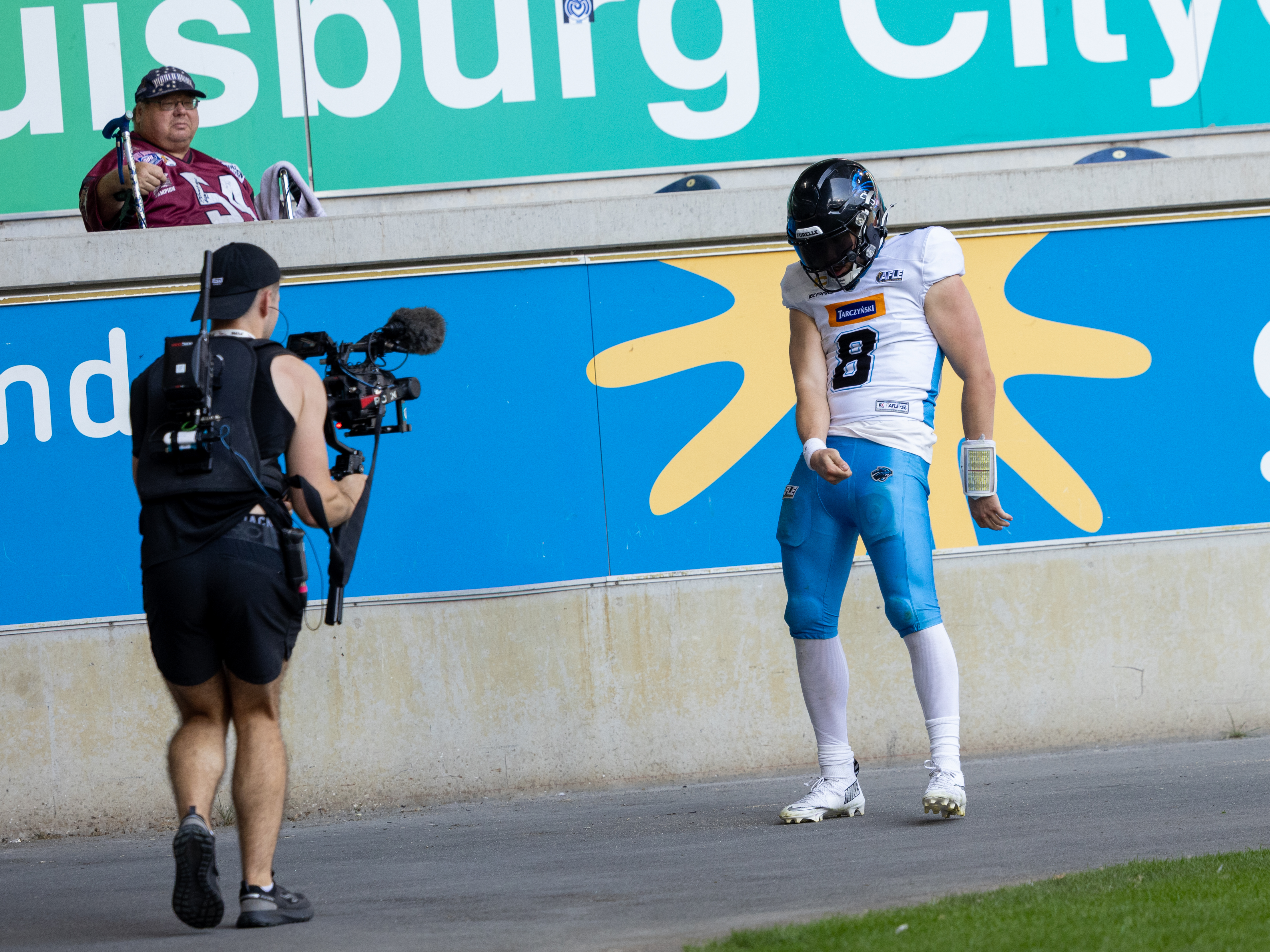 #8 Jameson Wang (Quarterback) – Panthers Wroclaw