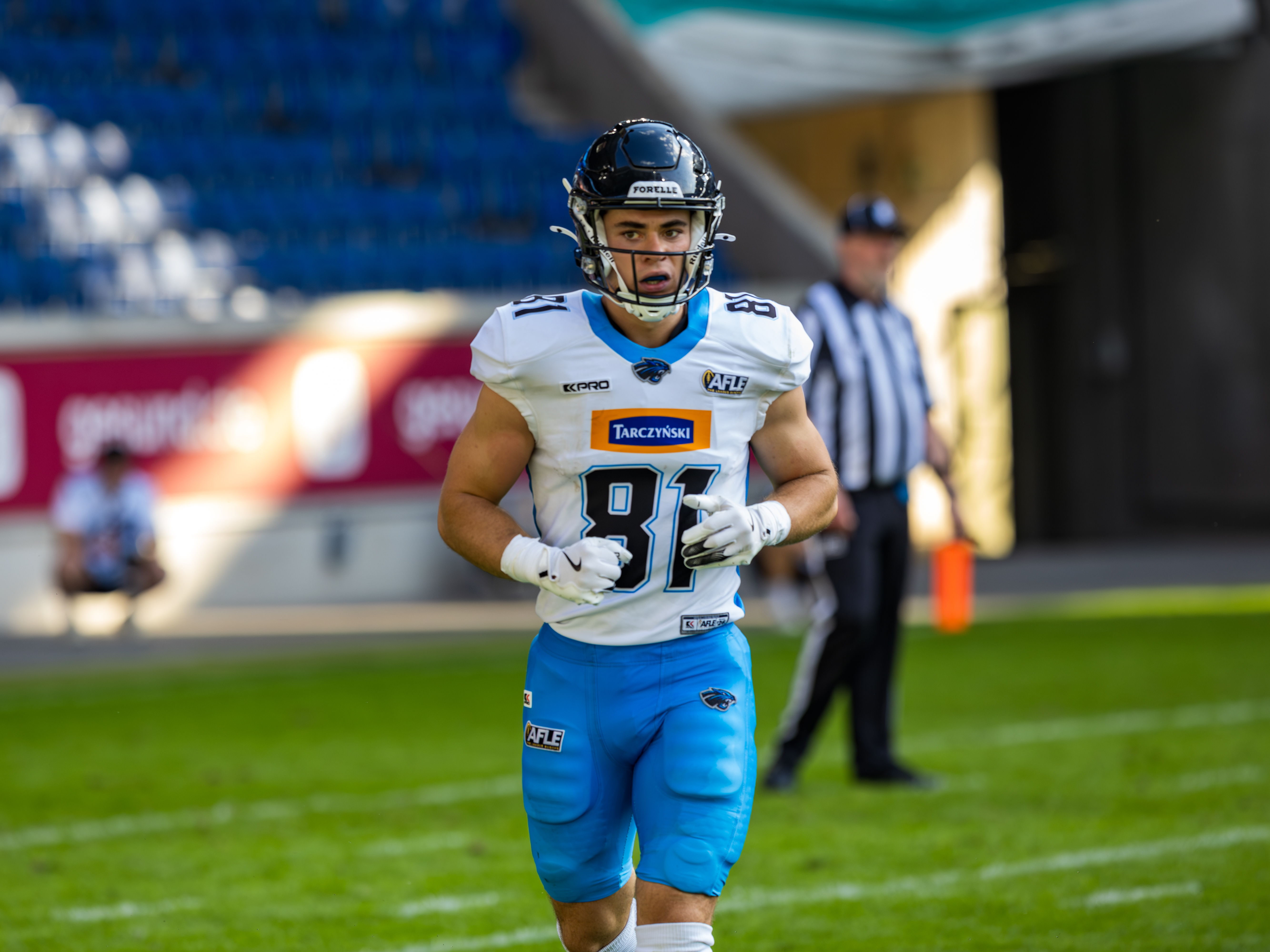 #81 Juan Flores-Calderon (Wide Receiver) – Panthers Wroclaw