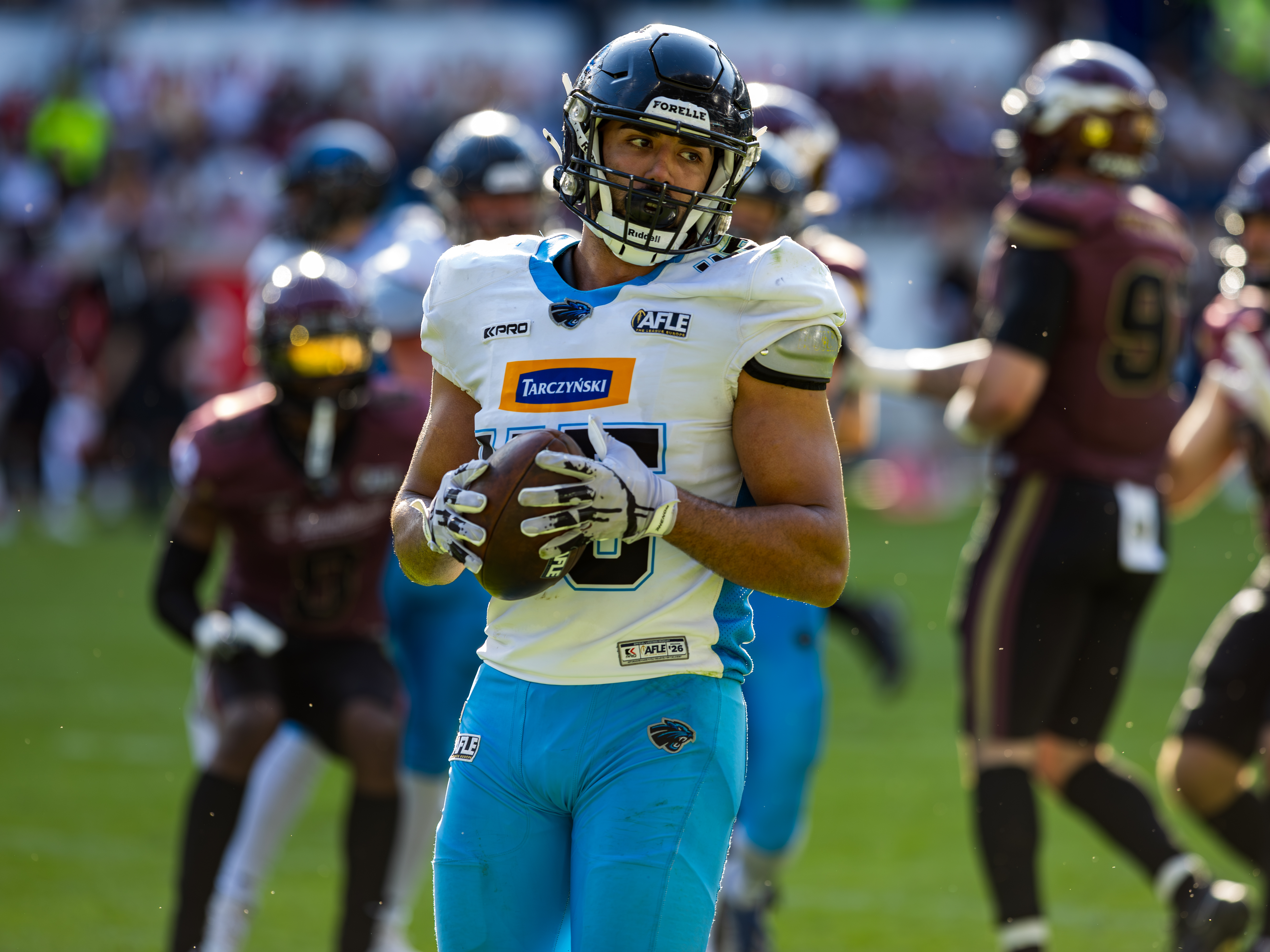 #45 Jorge Hernandez ( Linebacker ) – Panthers Wroclaw