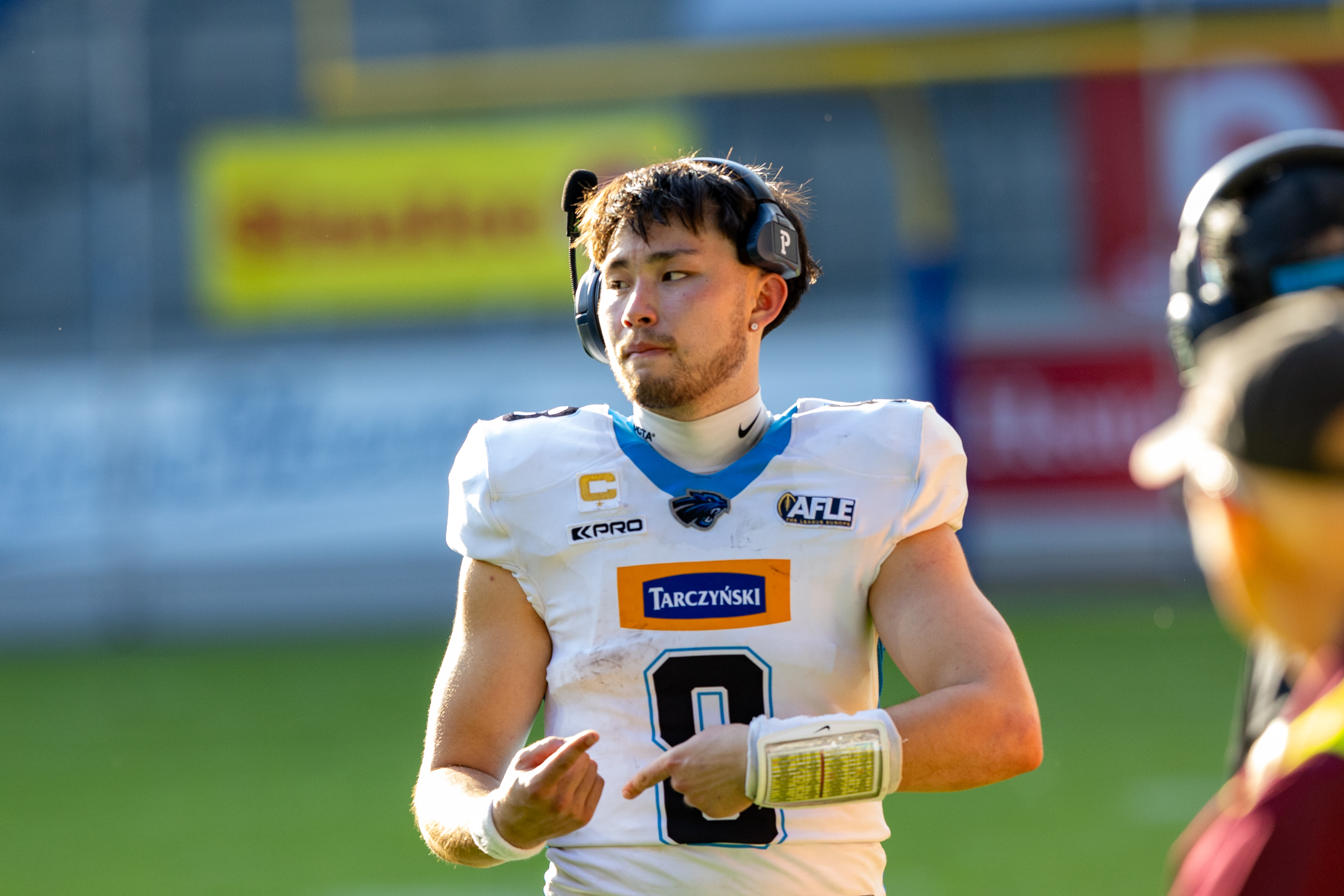 #8 Jameson Wang (Quarterback) – Panthers Wroclaw