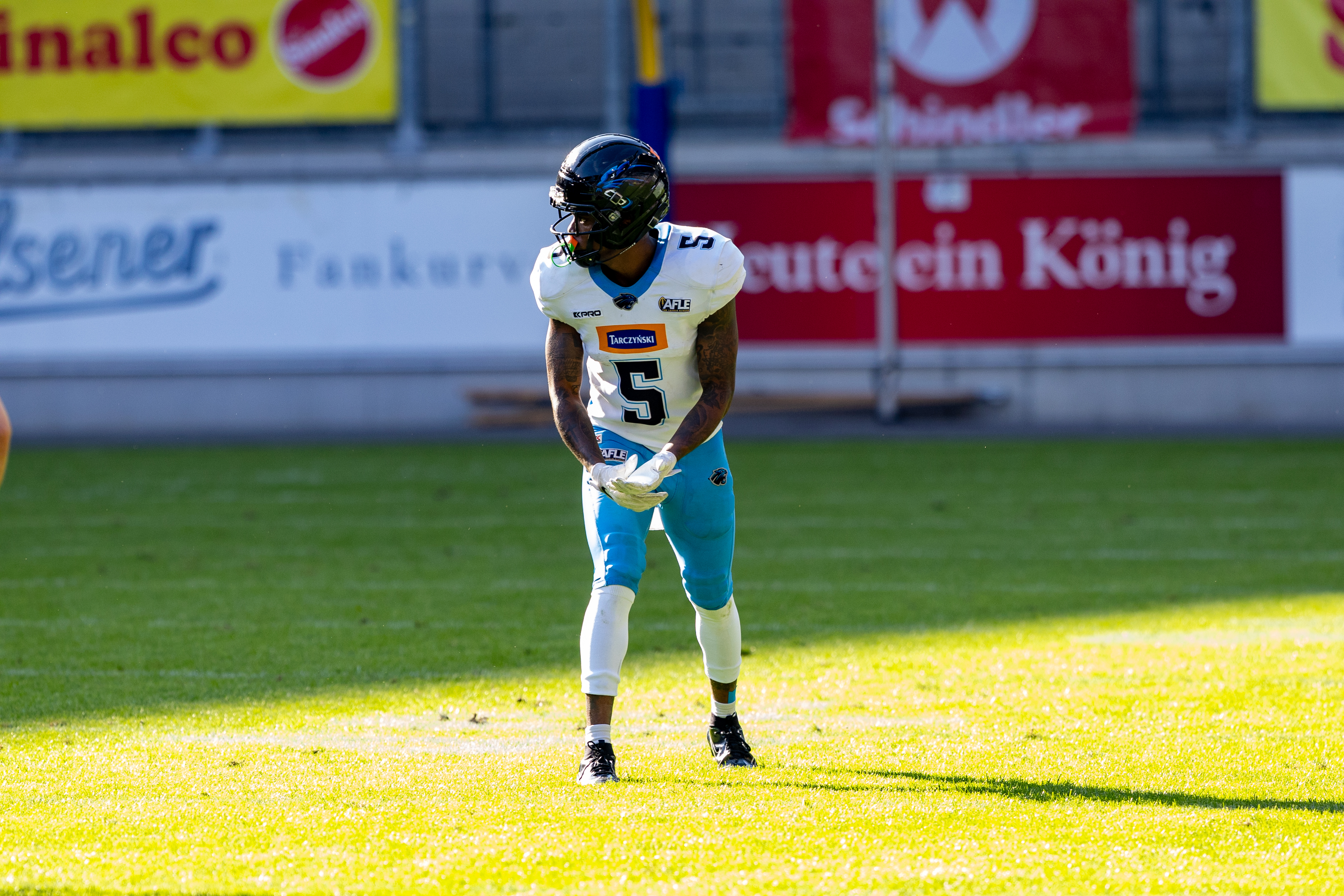 #5 Michael Harley Jr (Wide Receiver) – Panthers Wroclaw