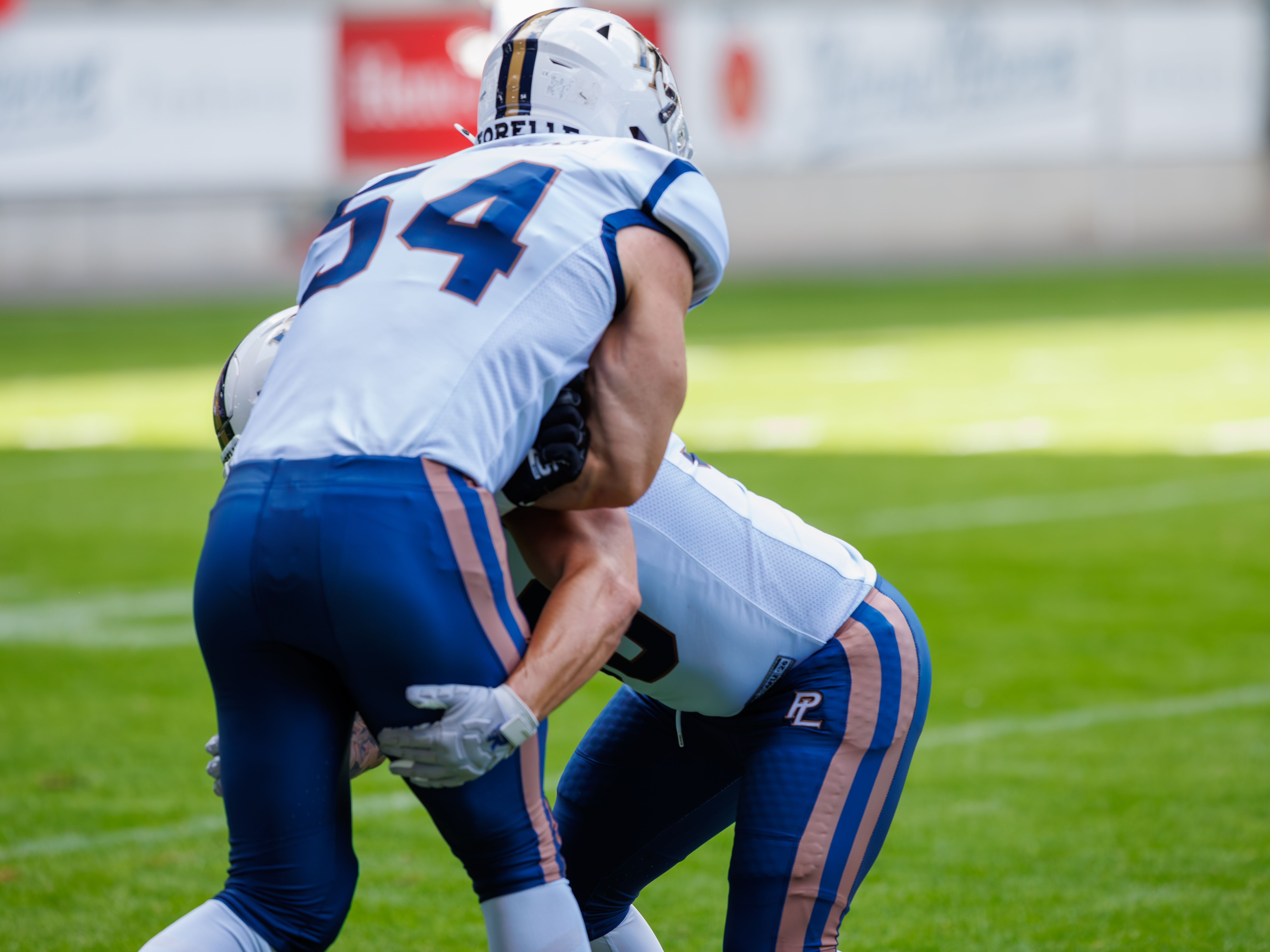 Warmup #54 Tiberio Calbucci (Linebacker) – Paris Lights
