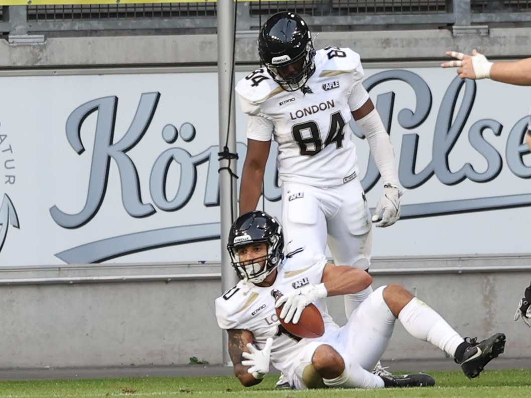 Touchdown from #10 Joe Hamilton (Wide Receiver) – London Warriors