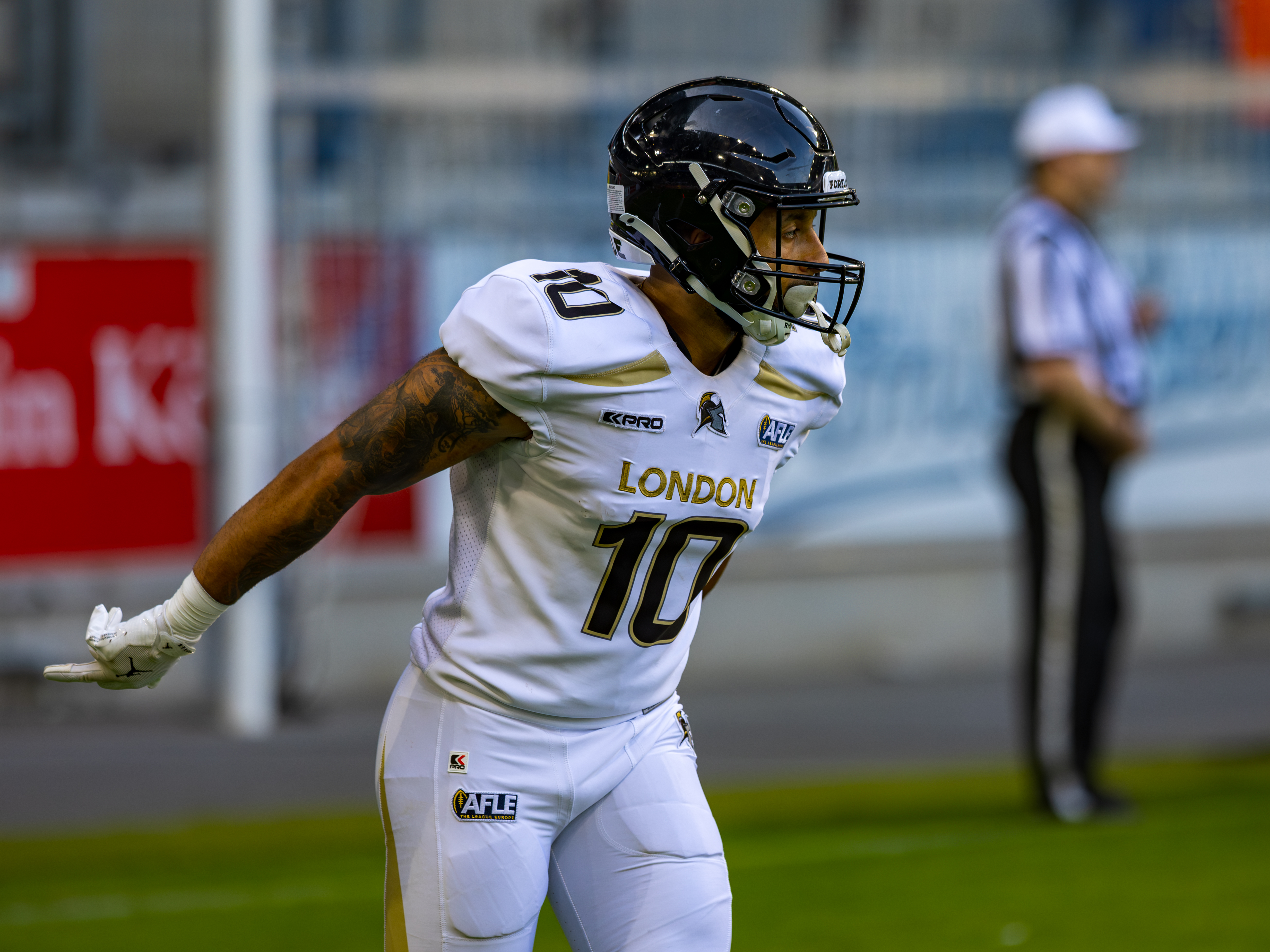 #10 Joe Hamilton (Wide Receiver) – London Warriors