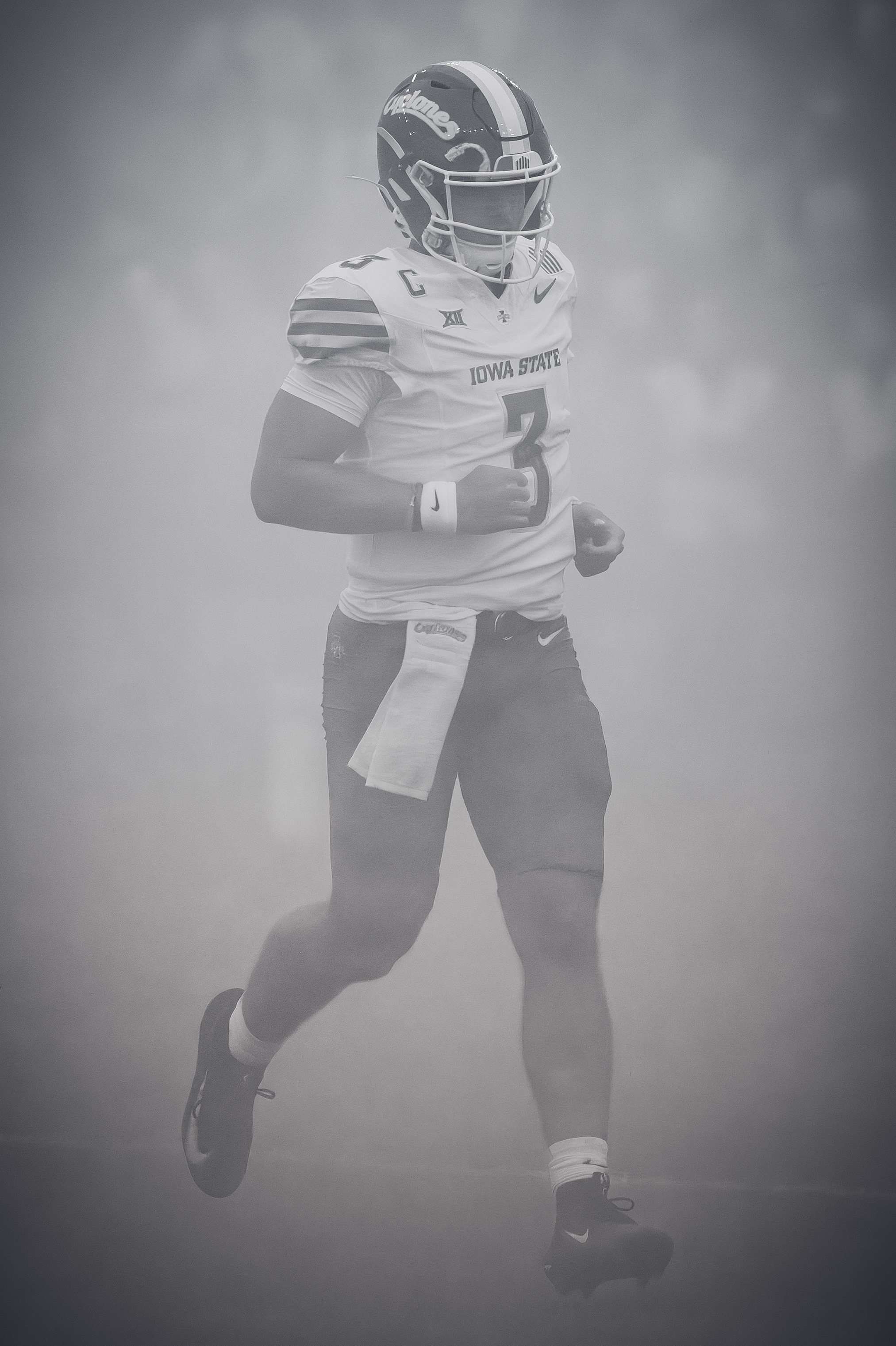 #3 Rocco Becht (QB) Iowa State Cyclones Iowa State vs K-State, American Football, NCAA College Football, Week 1, 2025, 23.08.2025,