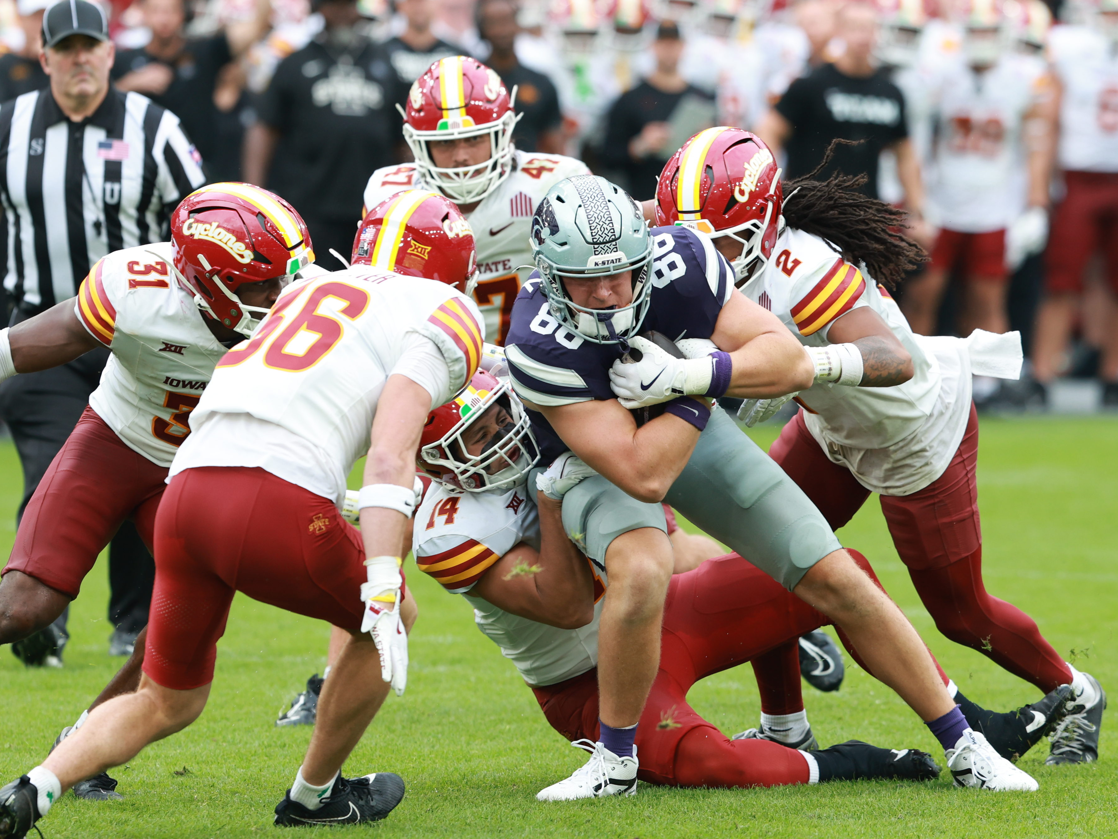 Iowa State vs K-State, American Football, NCAA College Football, Week 1, 2025, 23.08.2025,