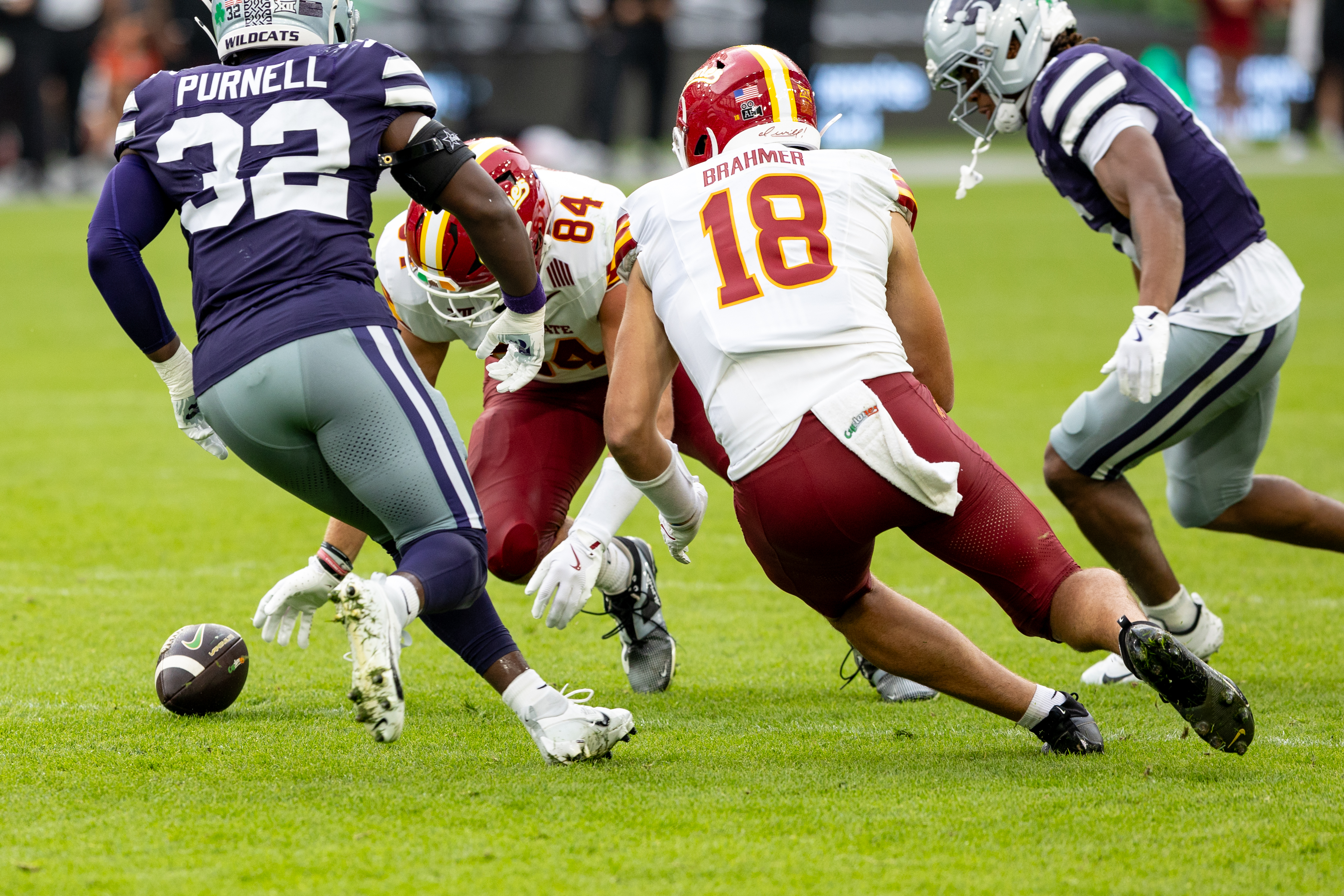 Iowa State vs K-State, American Football, NCAA College Football, Week 1, 2025, 23.08.2025,