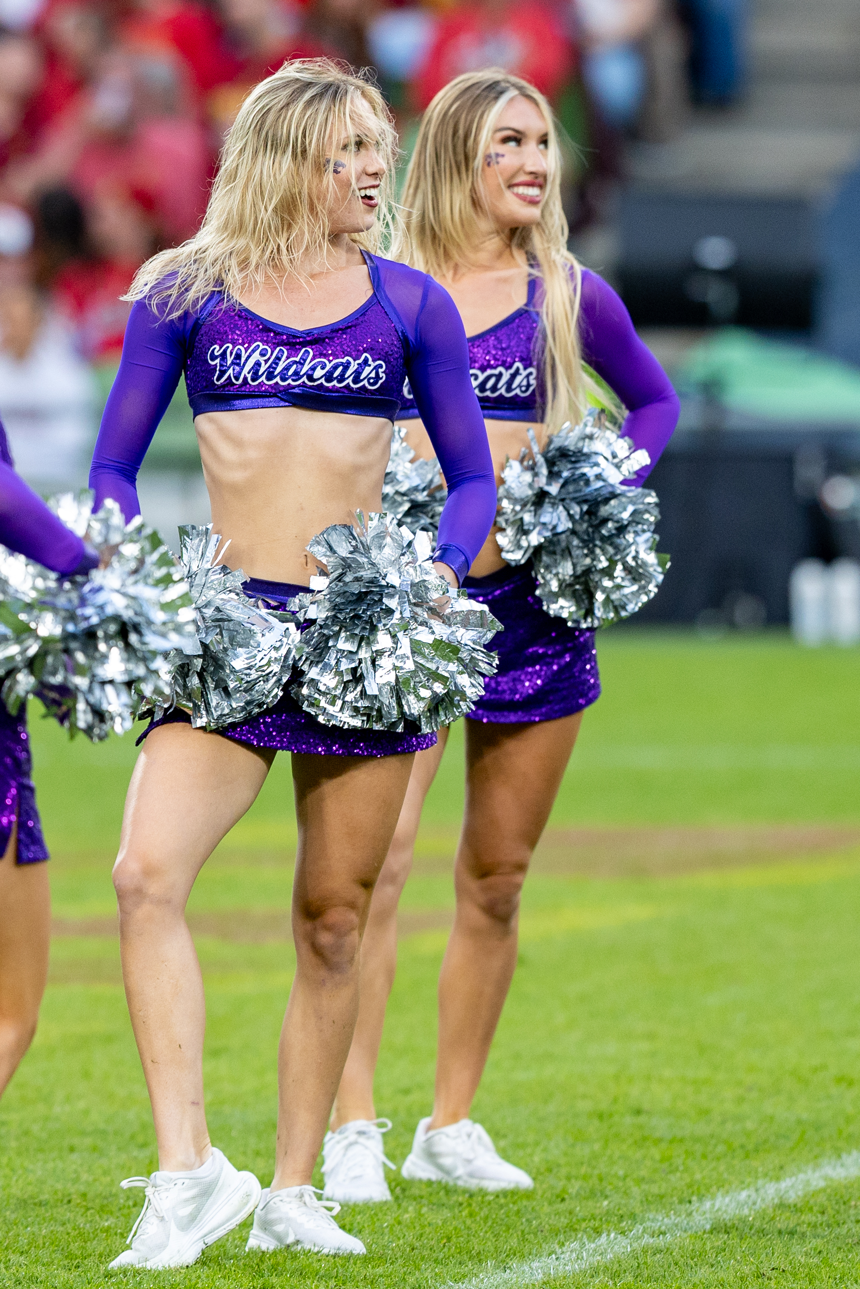 Cheerleader K-Strate Iowa State vs K-State, American Football, NCAA College Football, Week 1, 2025, 23.08.2025,