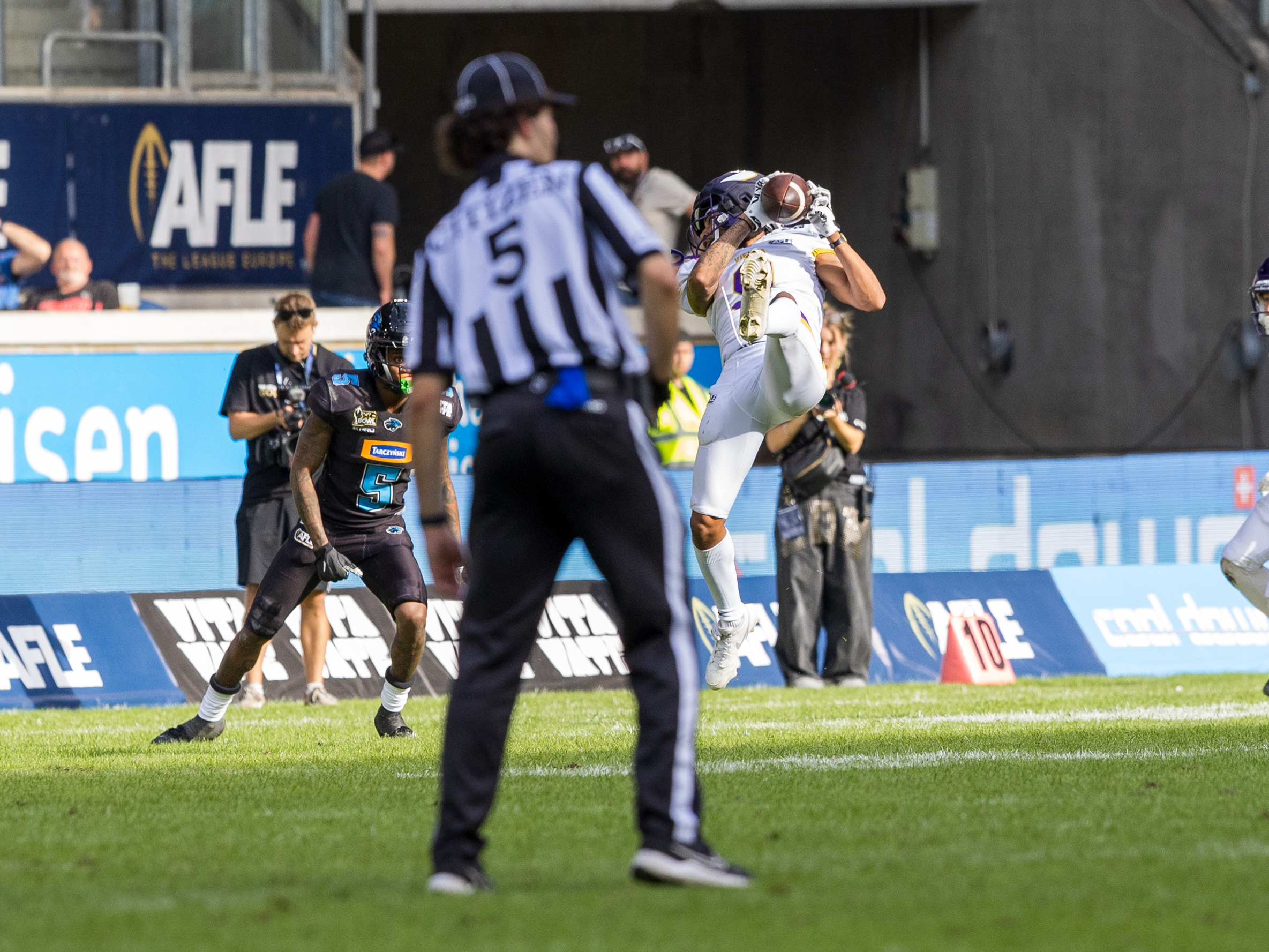 Interception from #9 Amani Dennis (Cornerback) – Vienna Vikings