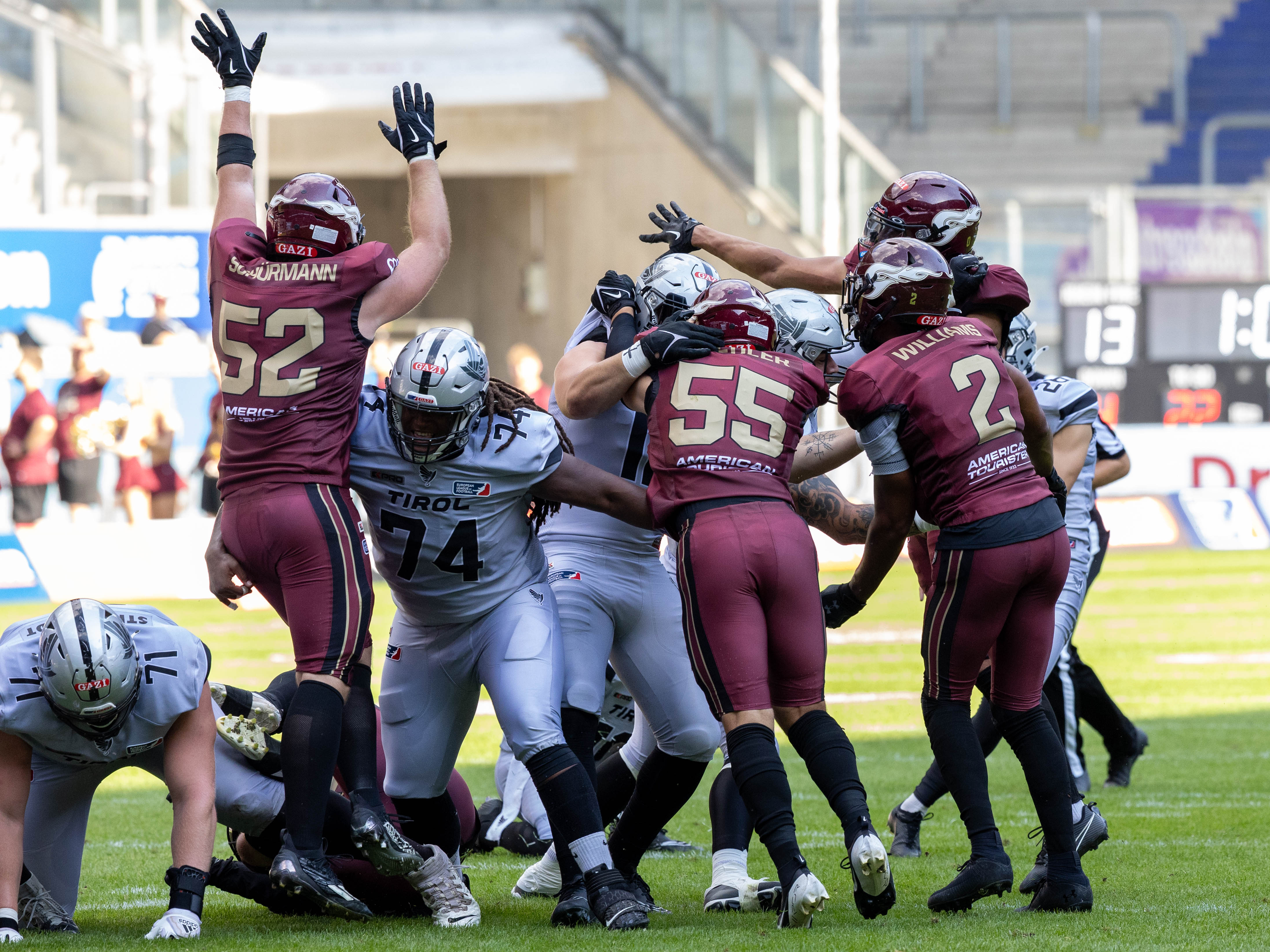 Tirol Raiders vs Rhein Fire Week 13