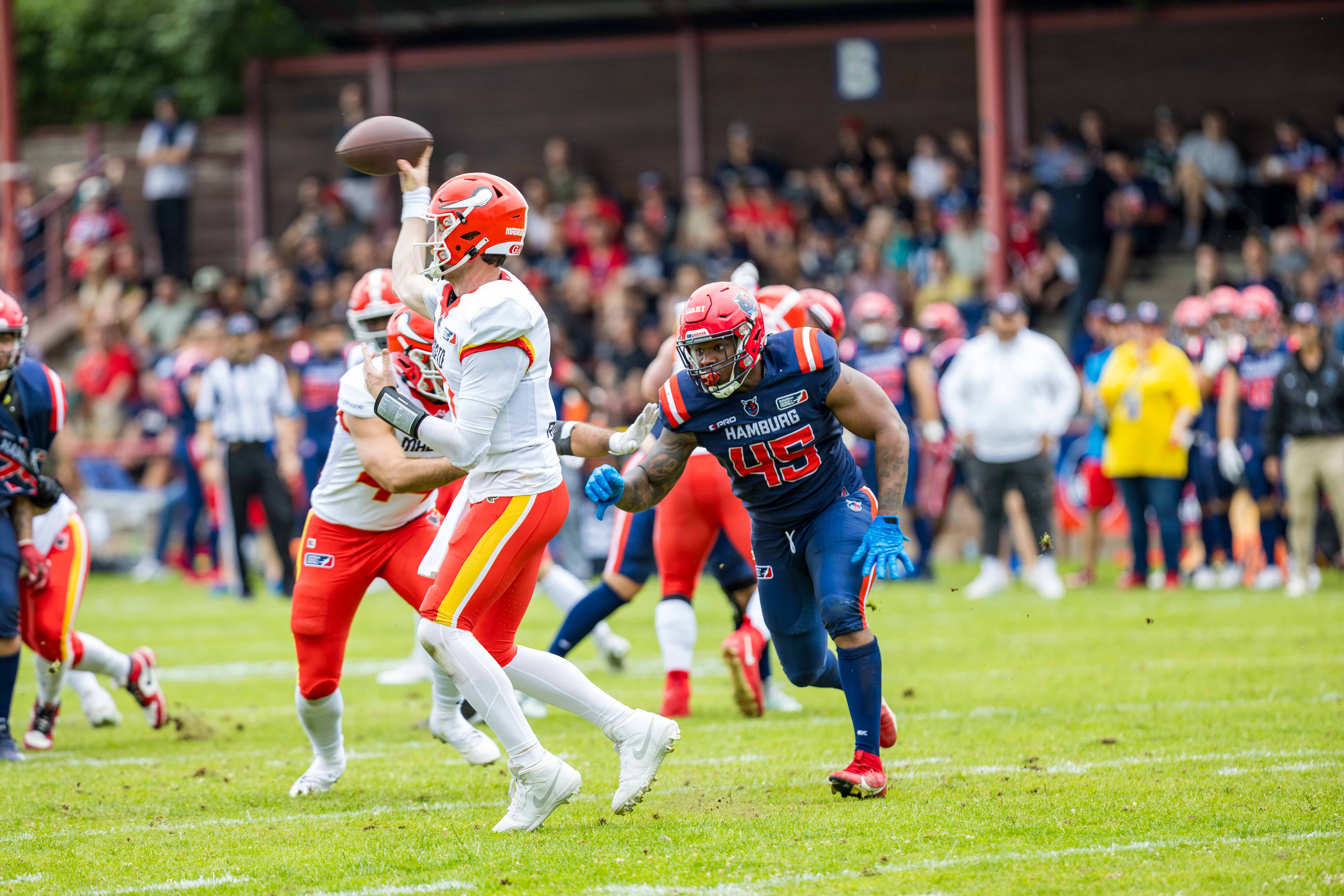 Madrid Bravos vs Hamburg Sea Devils