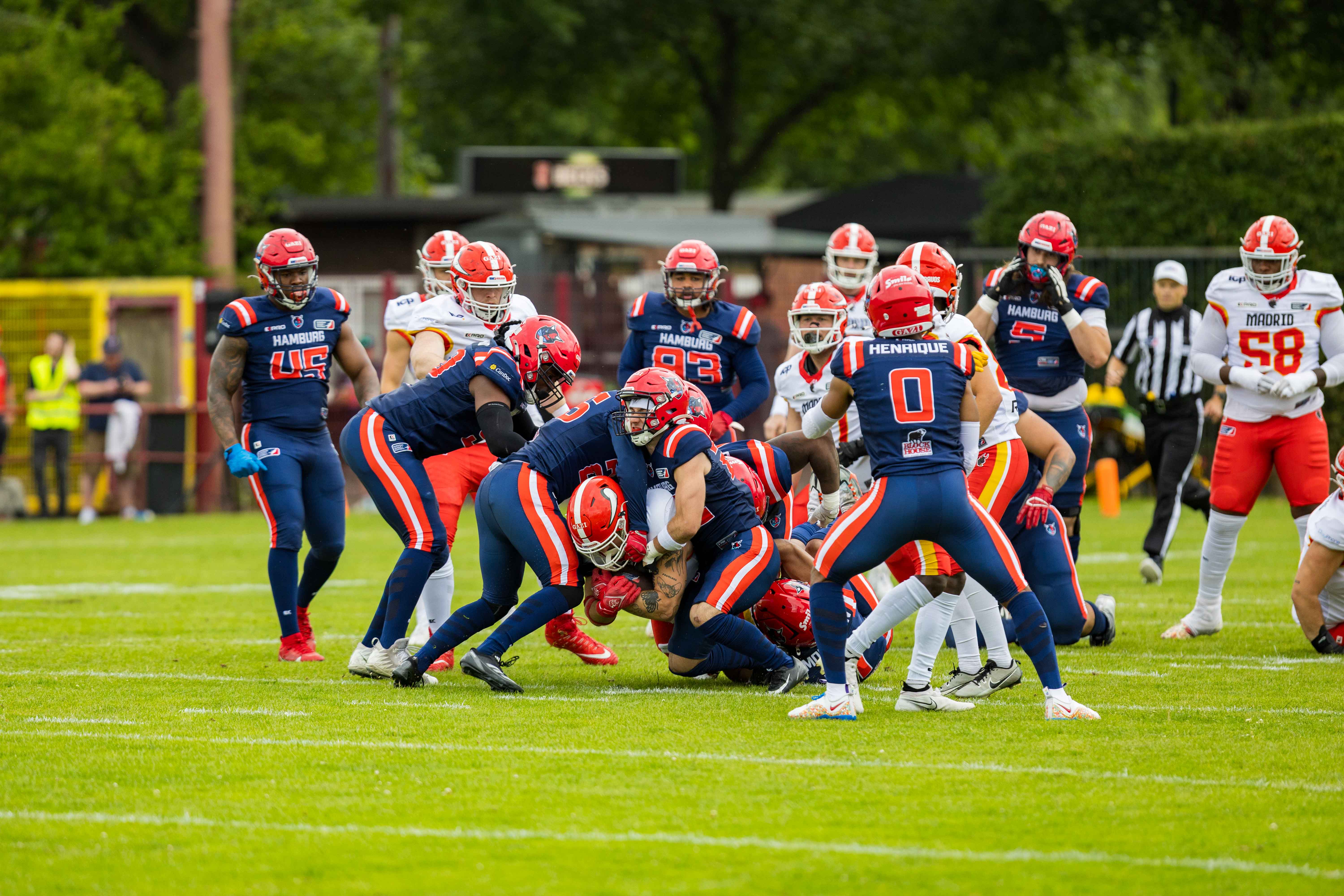 Madrid Bravos vs Hamburg Sea Devils