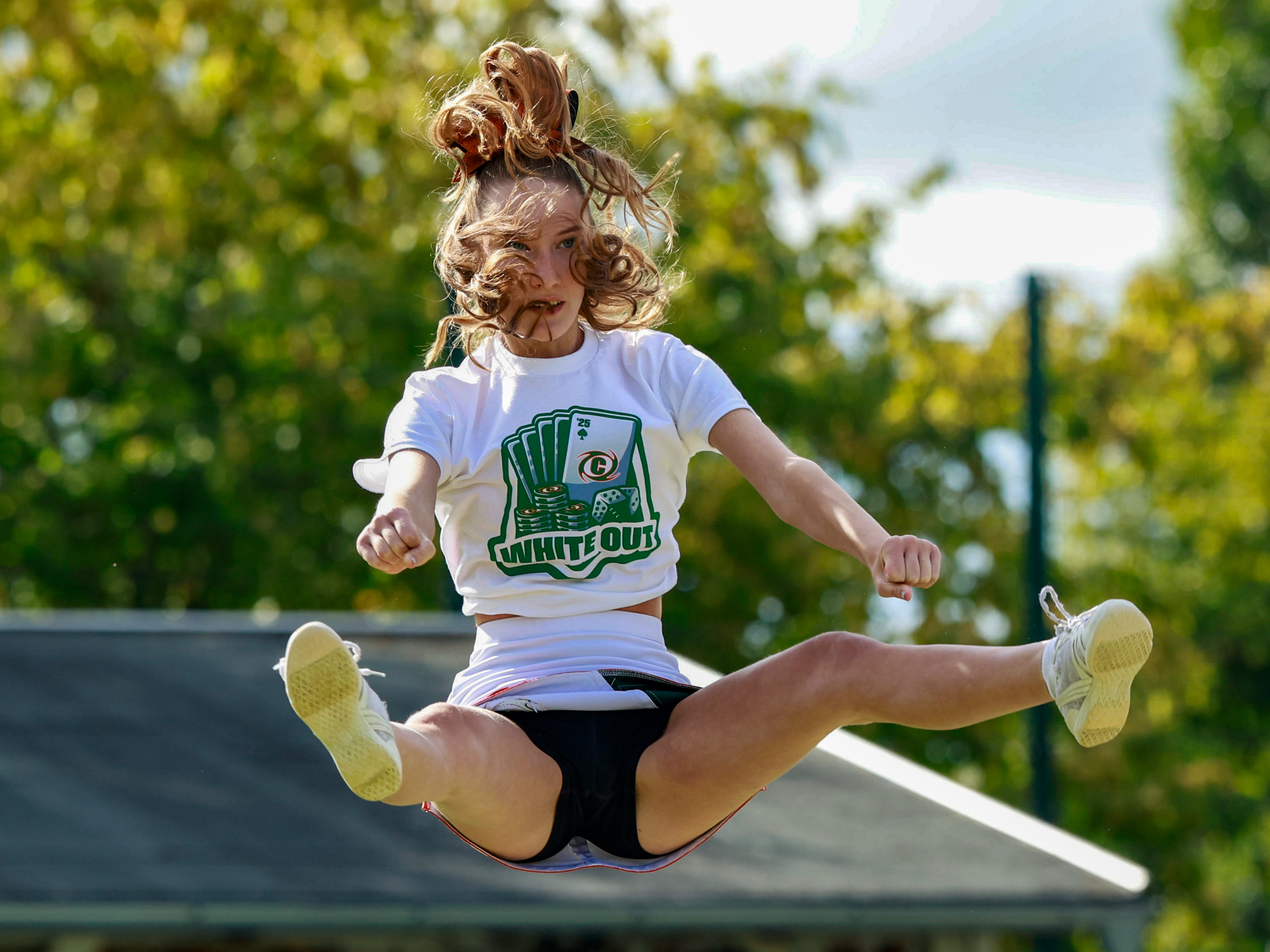 Cheerleader Kiel Baltic Hurricanes Kiel Baltic Hurricanes vs Paderborn Dolphins, American Football, German Football League, Week 18, 2025, 06.09.2025,