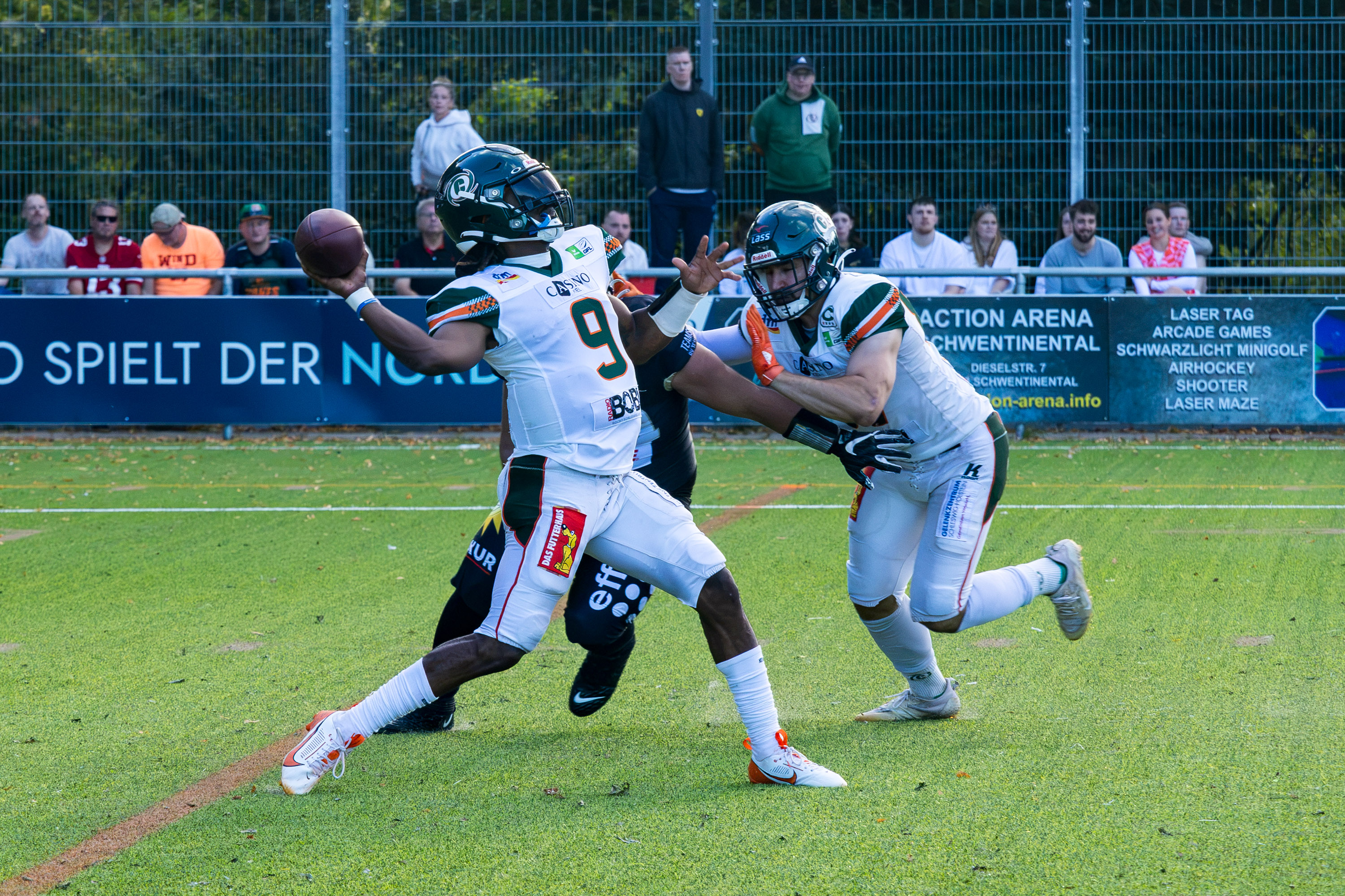 Kiel Baltic Hurricanes vs Paderborn Dolphins, American Football, German Football League, Week 18, 2025, 06.09.2025,