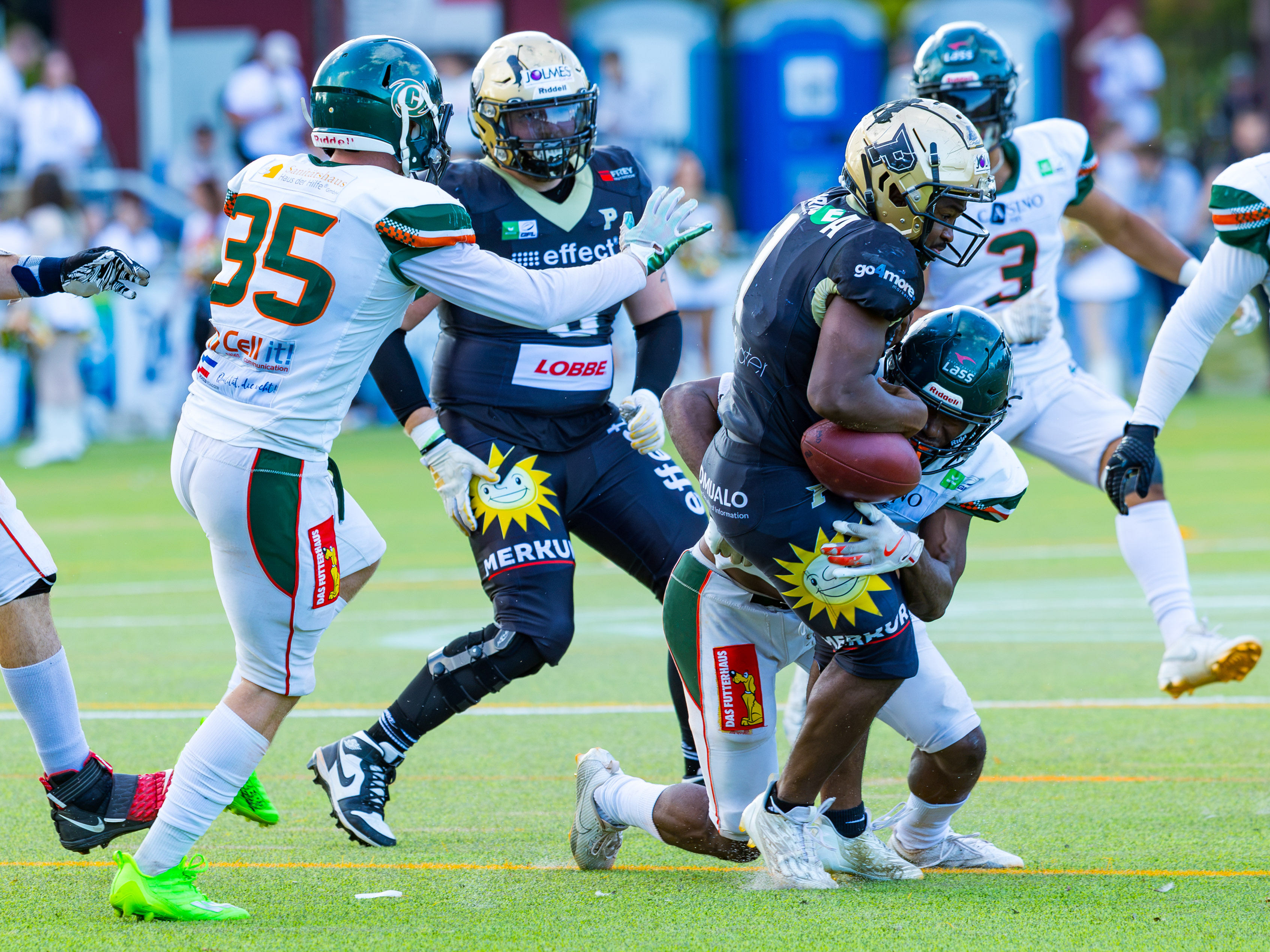 Kiel Baltic Hurricanes vs Paderborn Dolphins, American Football, German Football League, Week 18, 2025, 06.09.2025,