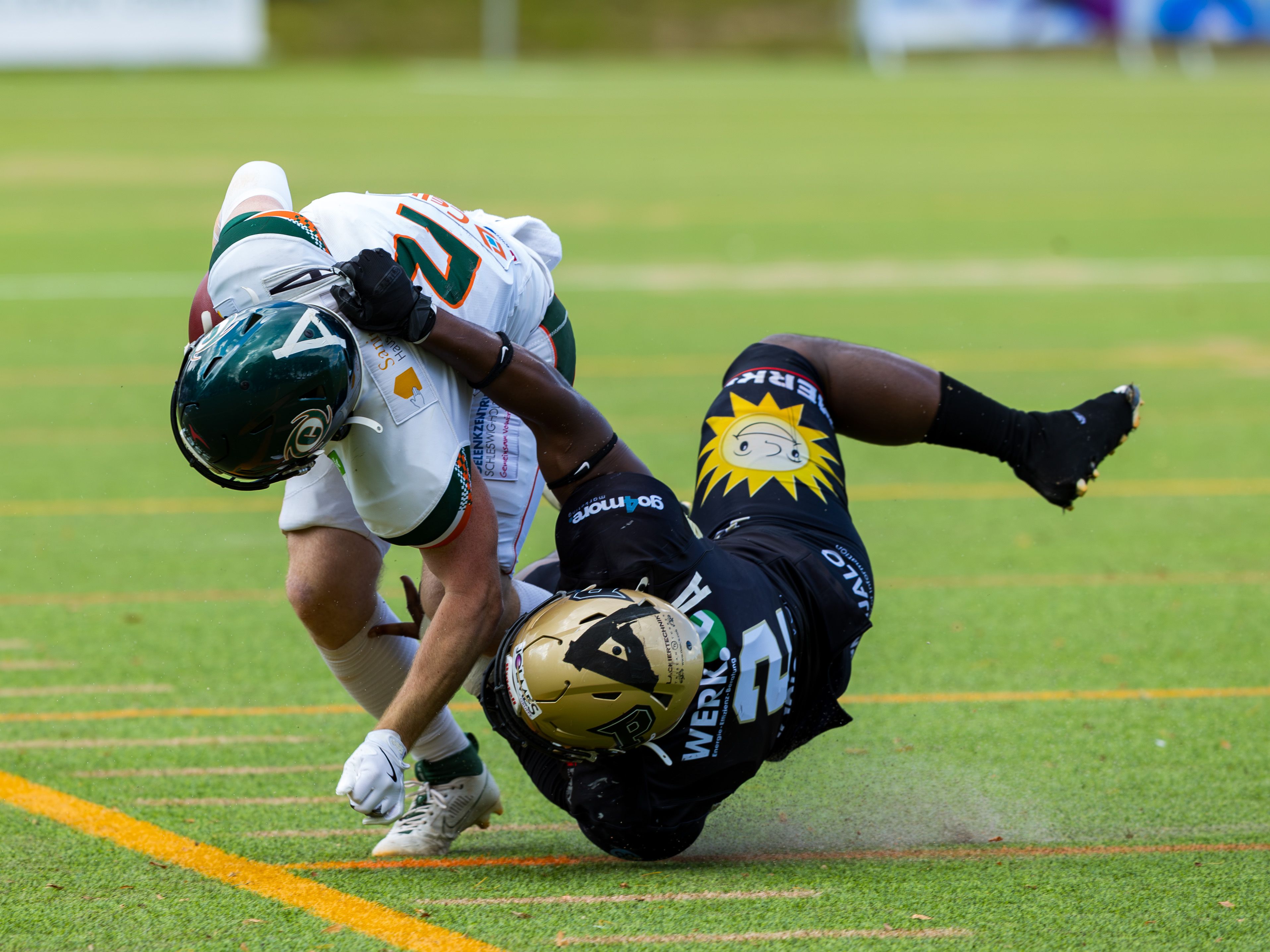 Kiel Baltic Hurricanes vs Paderborn Dolphins, American Football, German Football League, Week 18, 2025, 06.09.2025,