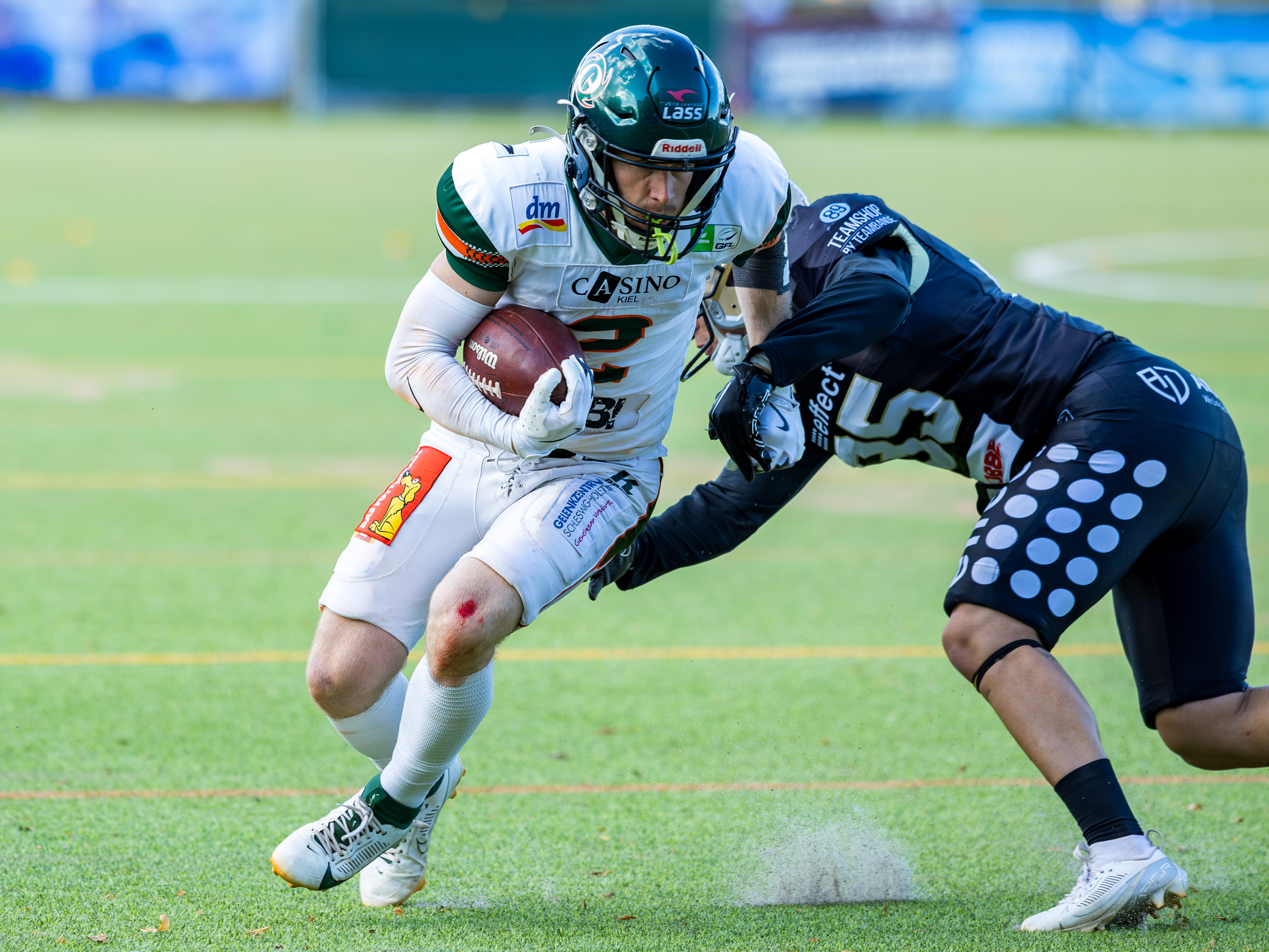 Kiel Baltic Hurricanes vs Paderborn Dolphins, American Football, German Football League, Week 18, 2025, 06.09.2025,