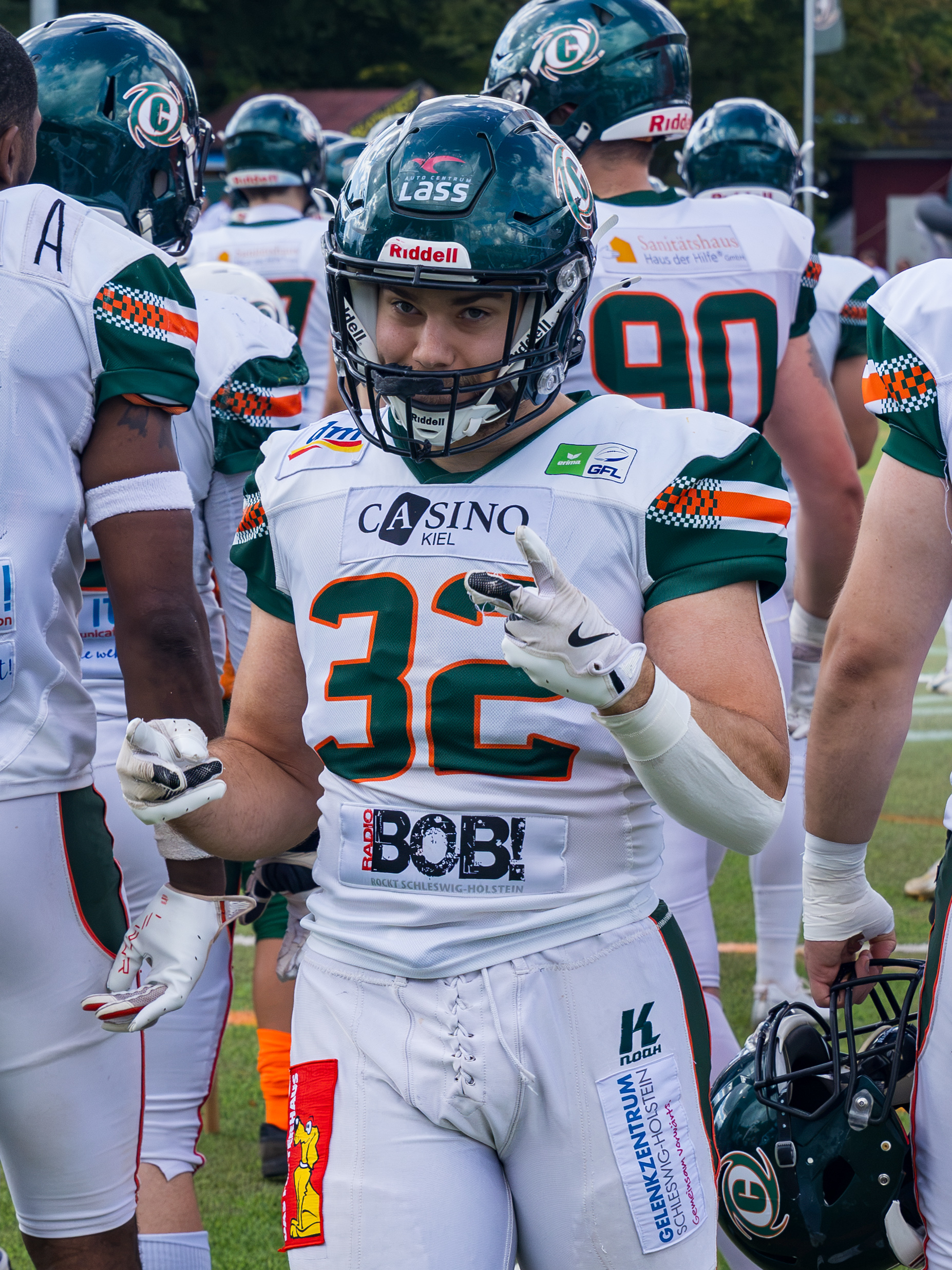 Kiel Baltic Hurricanes vs Paderborn Dolphins, American Football, German Football League, Week 18, 2025, 06.09.2025,