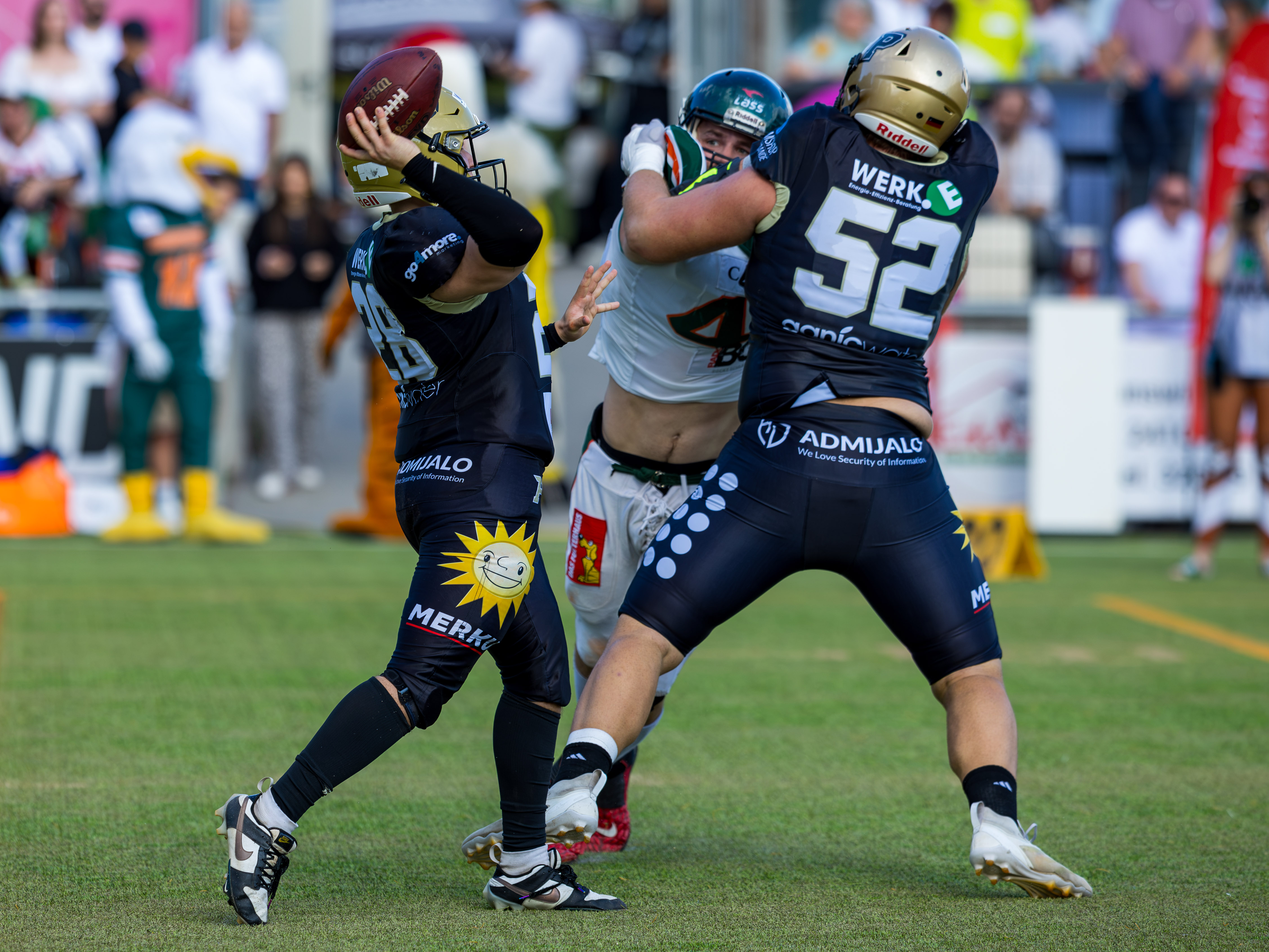 Kiel Baltic Hurricanes vs Paderborn Dolphins, American Football, German Football League, Week 18, 2025, 06.09.2025,