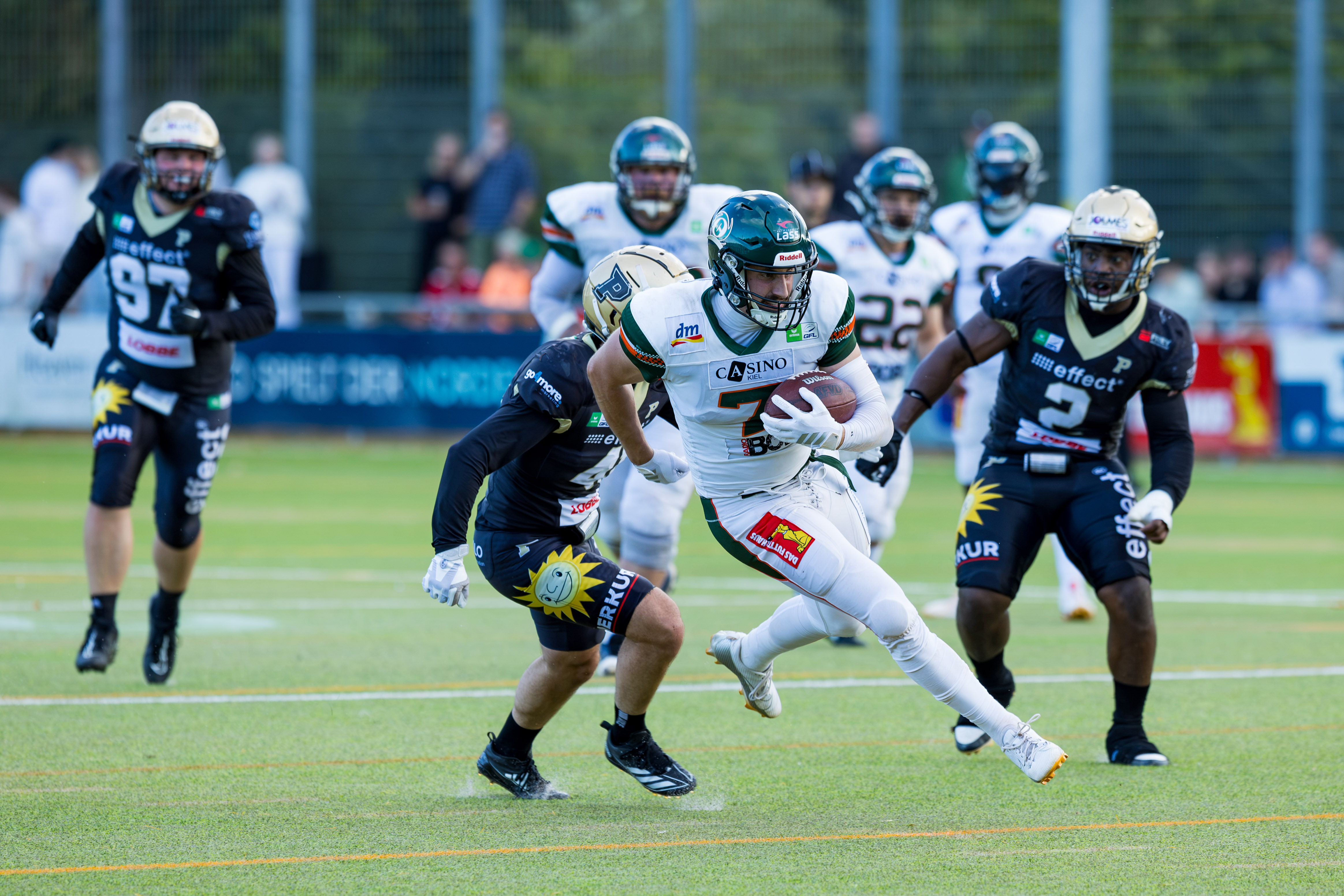 Kiel Baltic Hurricanes vs Paderborn Dolphins, American Football, German Football League, Week 18, 2025, 06.09.2025,