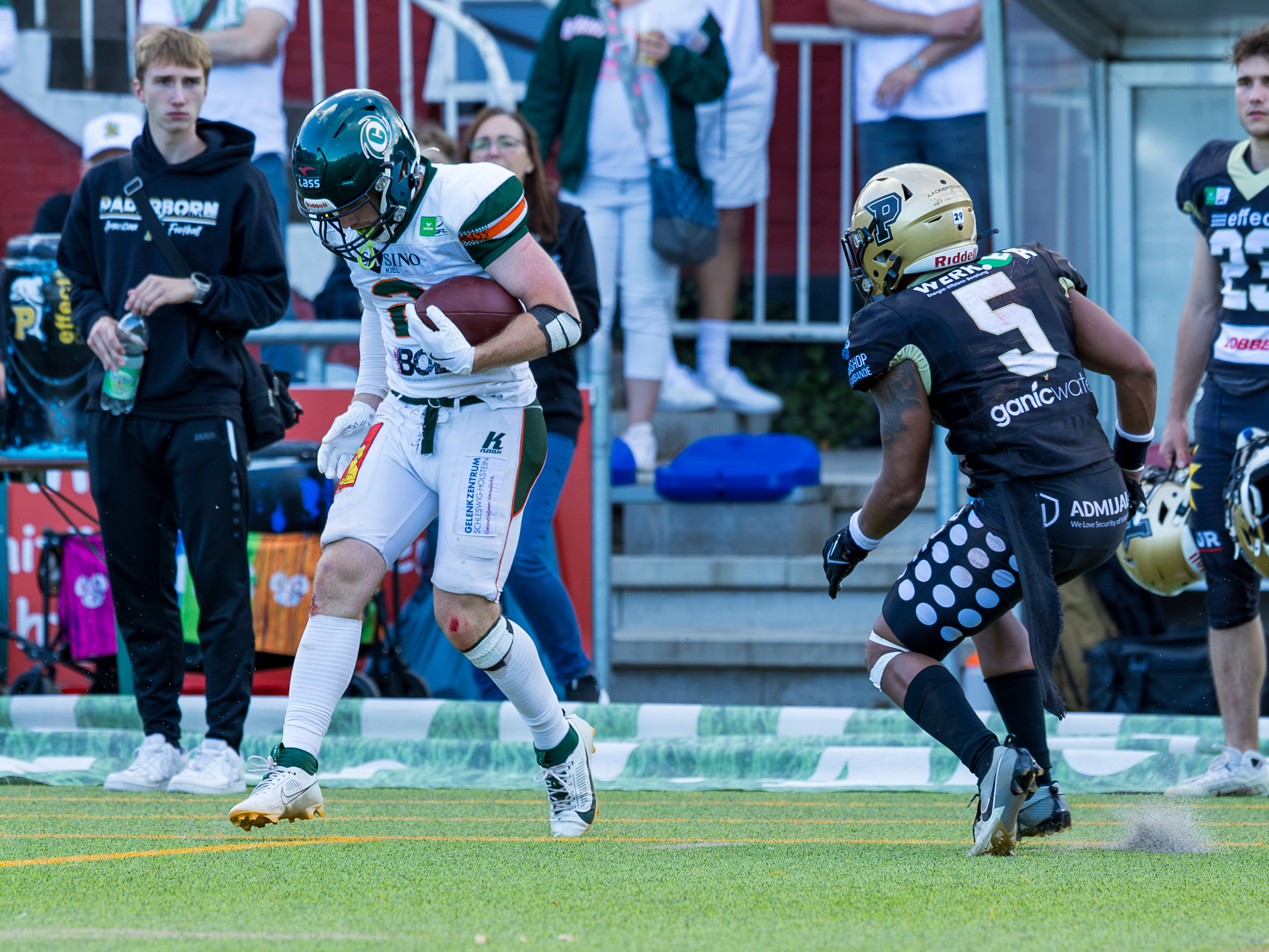 Kiel Baltic Hurricanes vs Paderborn Dolphins, American Football, German Football League, Week 18, 2025, 06.09.2025,