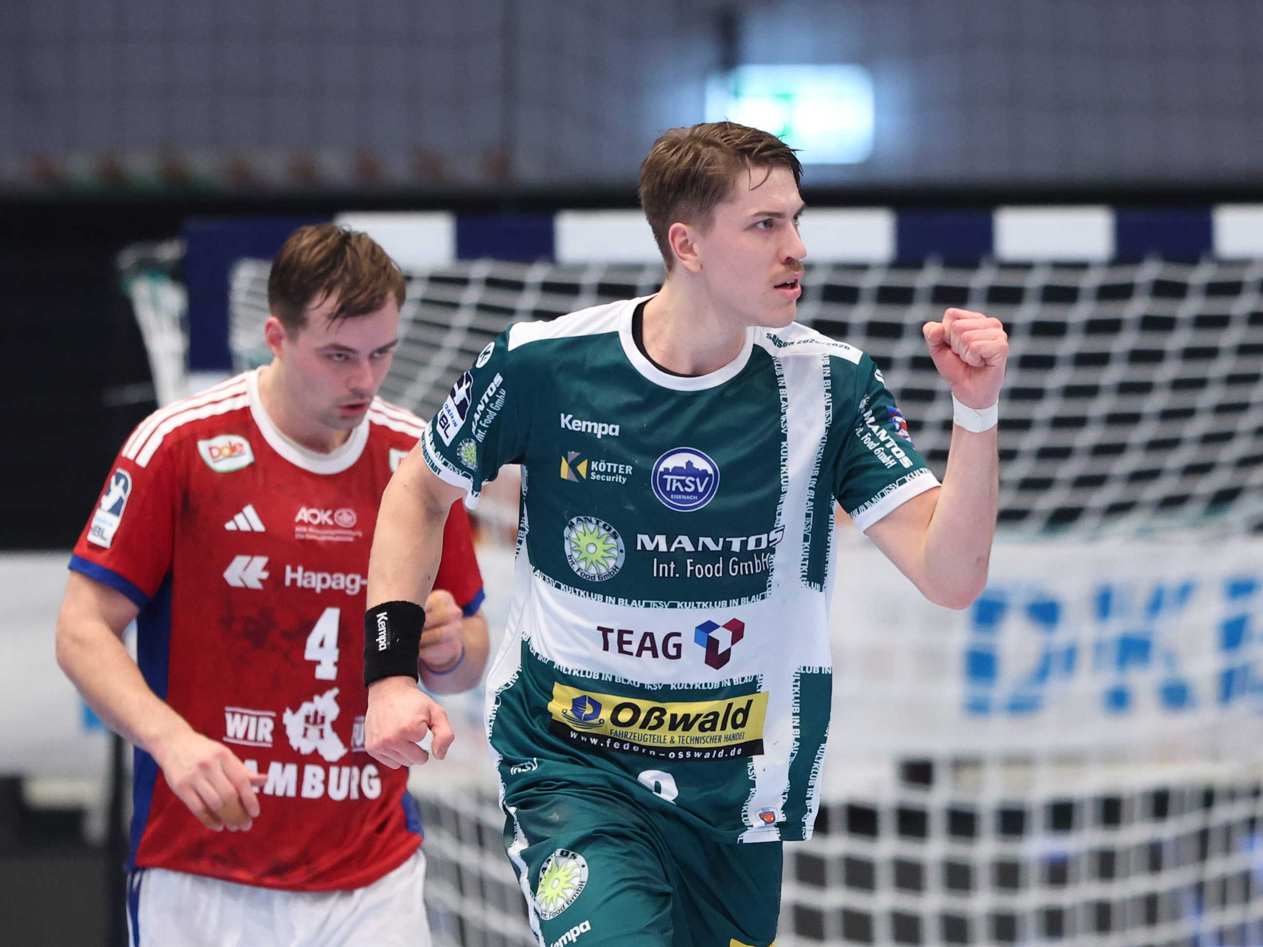 Tor Jubel von #3 Oskar Joelsson (RR) – ThSV Eisenach