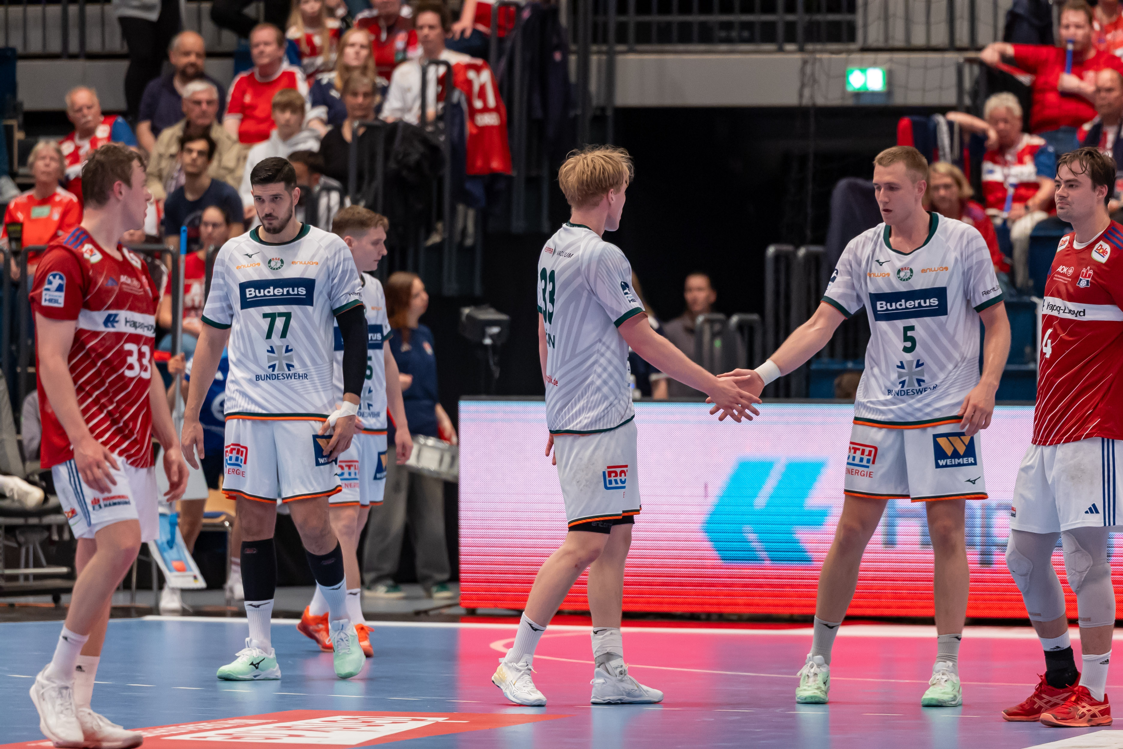 Handball Sport Verein Hamburg vs MT Melsungen