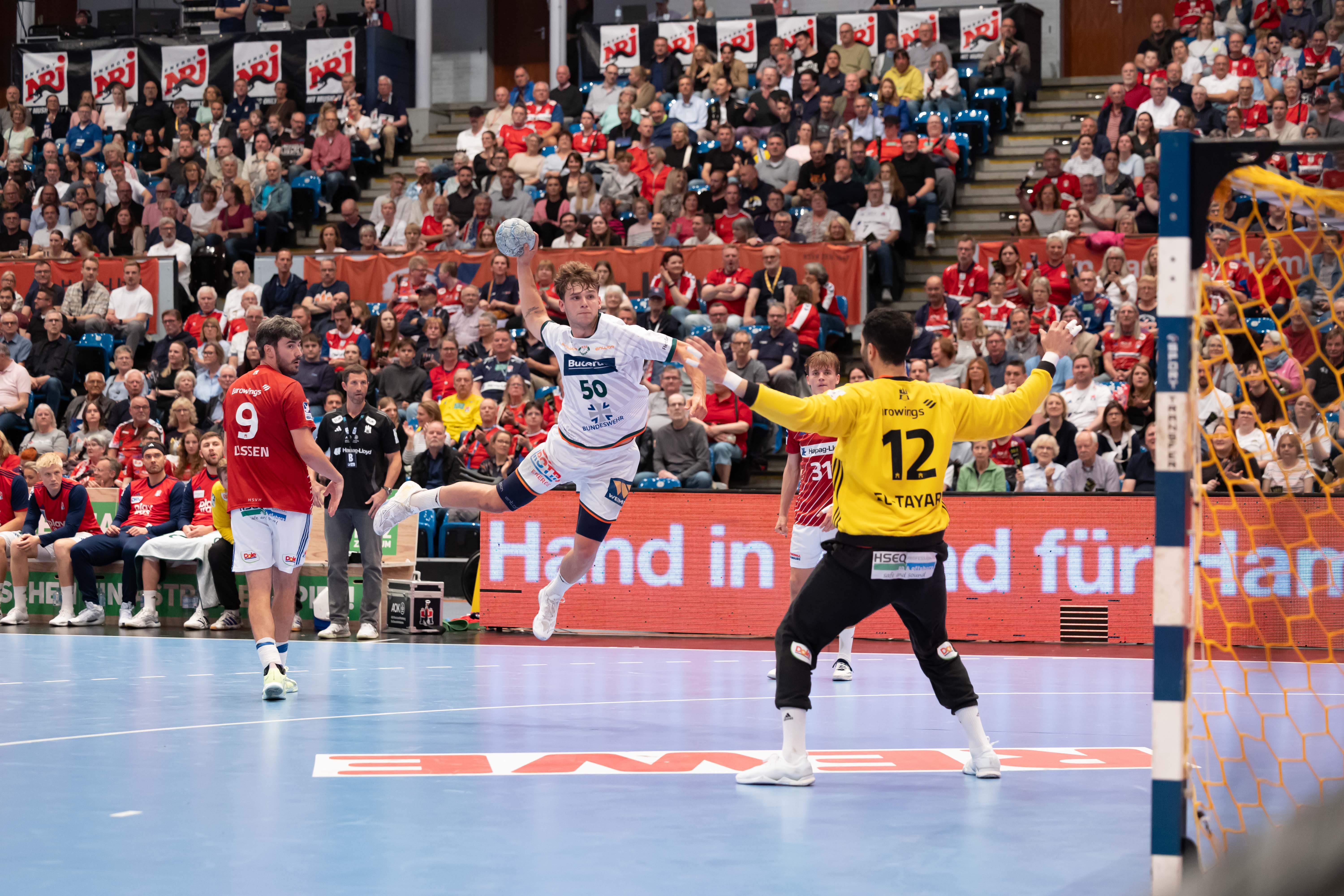 Handball Sport Verein Hamburg vs MT Melsungen