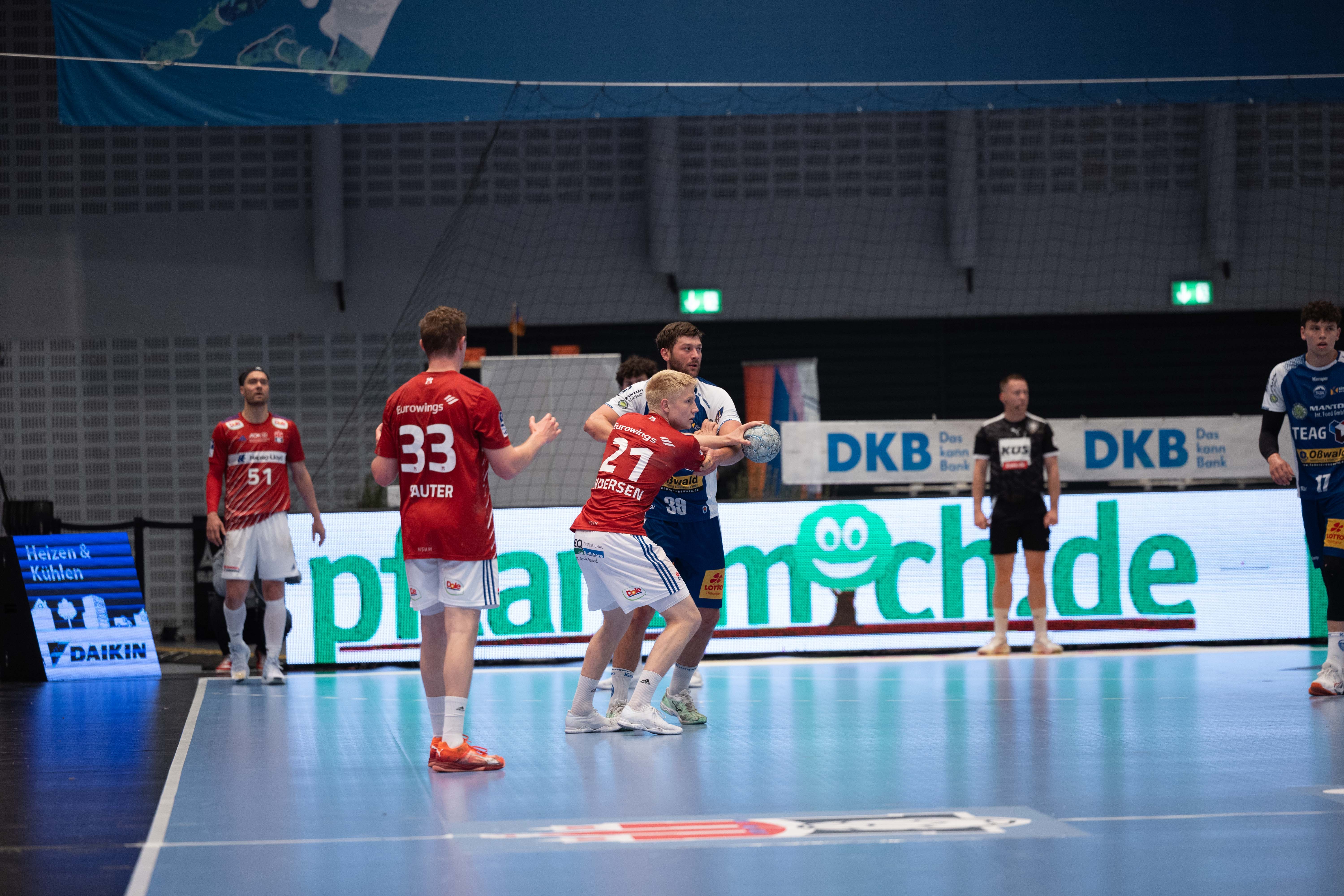 Handball Sport Verein Hamburg vs TVB 1898 Stuttgart