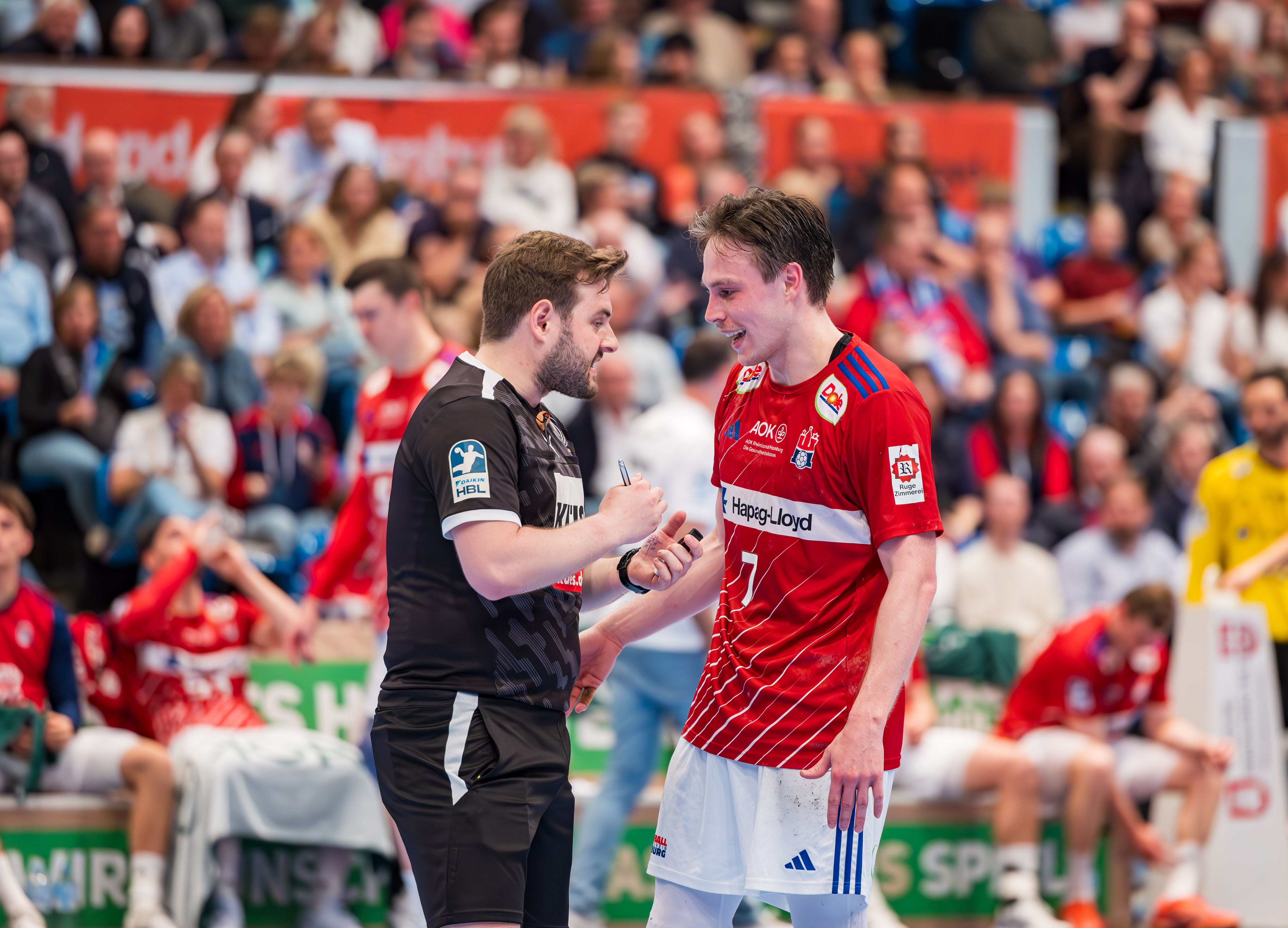 Handball Sport Verein Hamburg vs TVB 1898 Stuttgart