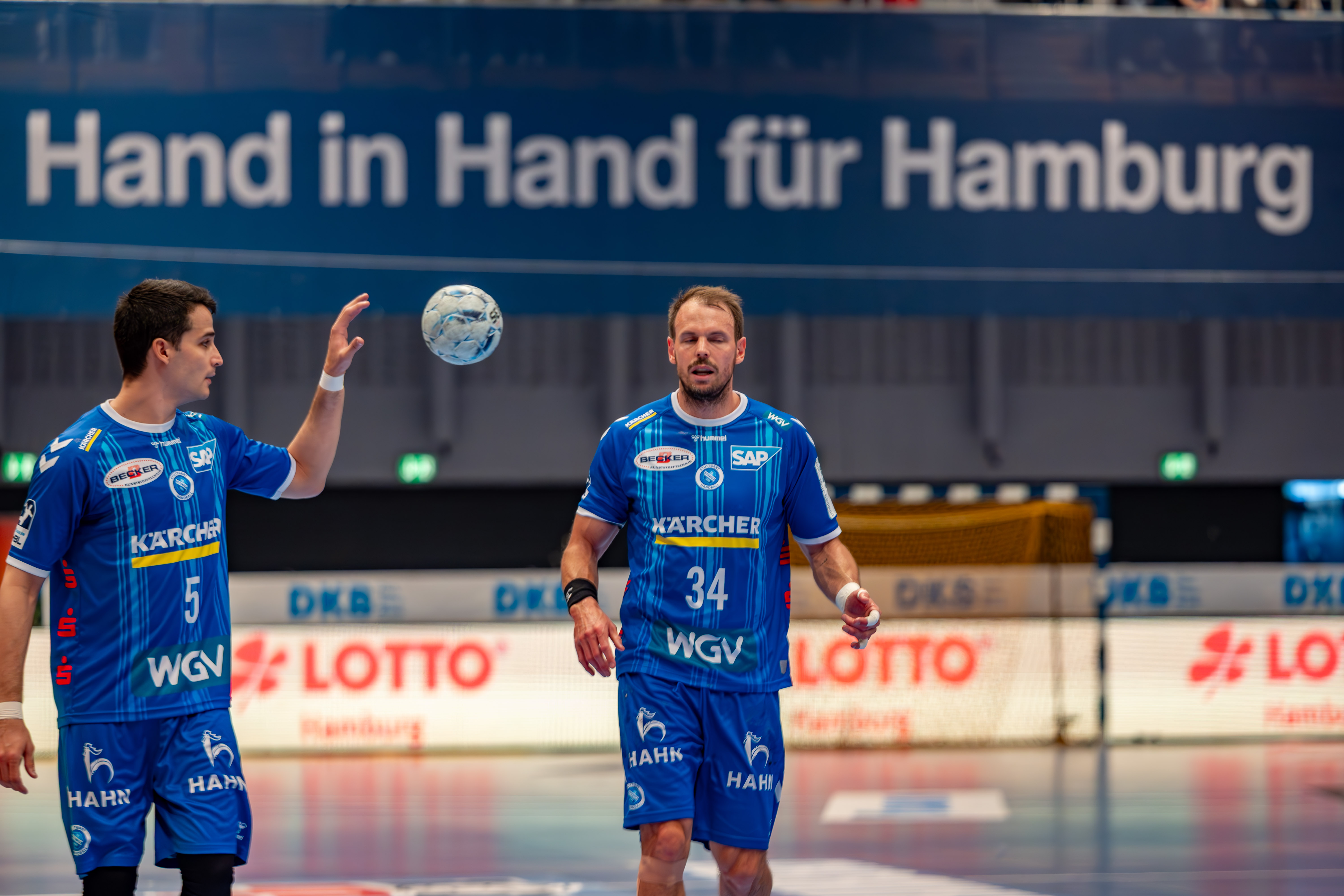 Handball Sport Verein Hamburg vs TVB 1898 Stuttgart