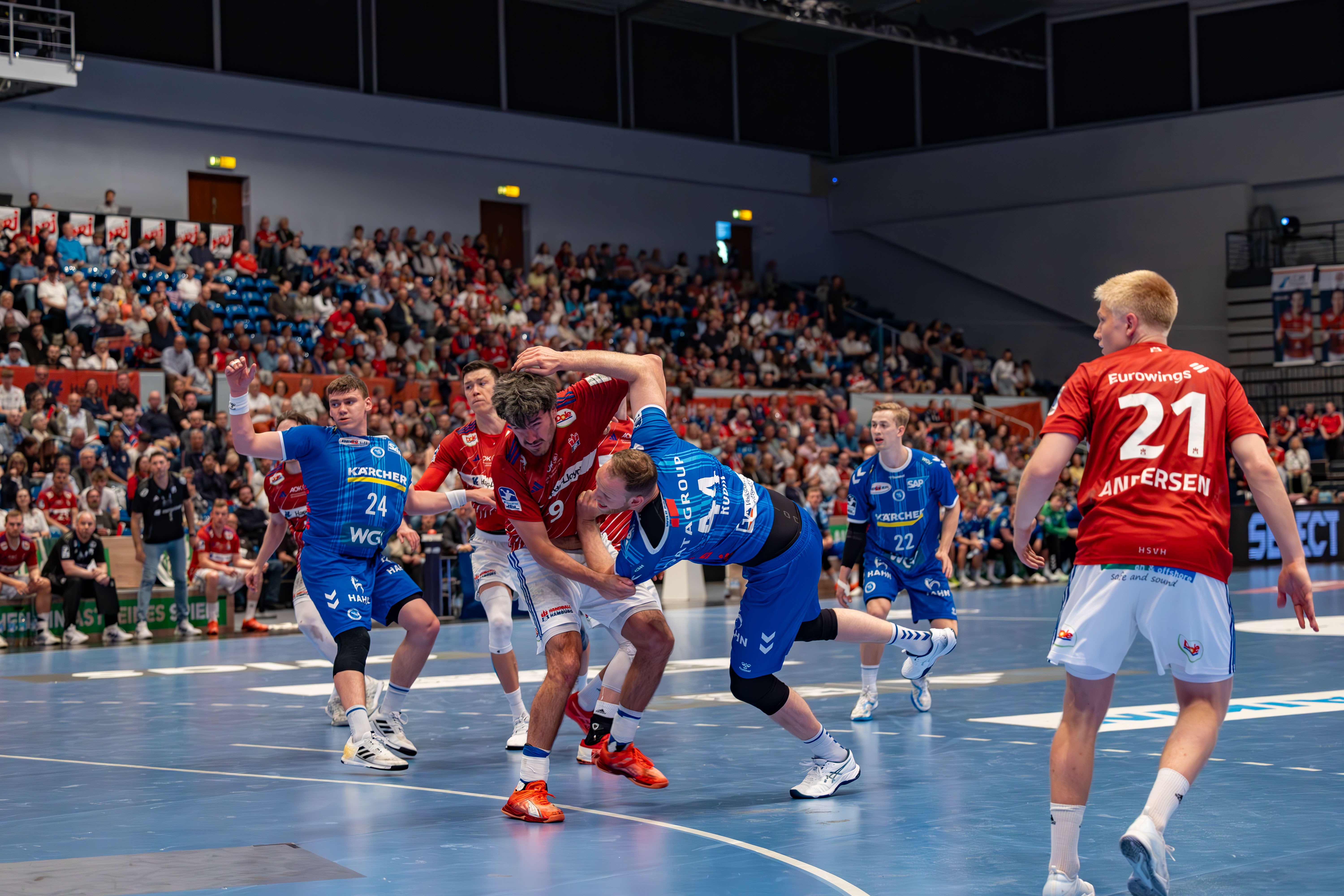 Handball Sport Verein Hamburg vs TVB 1898 Stuttgart