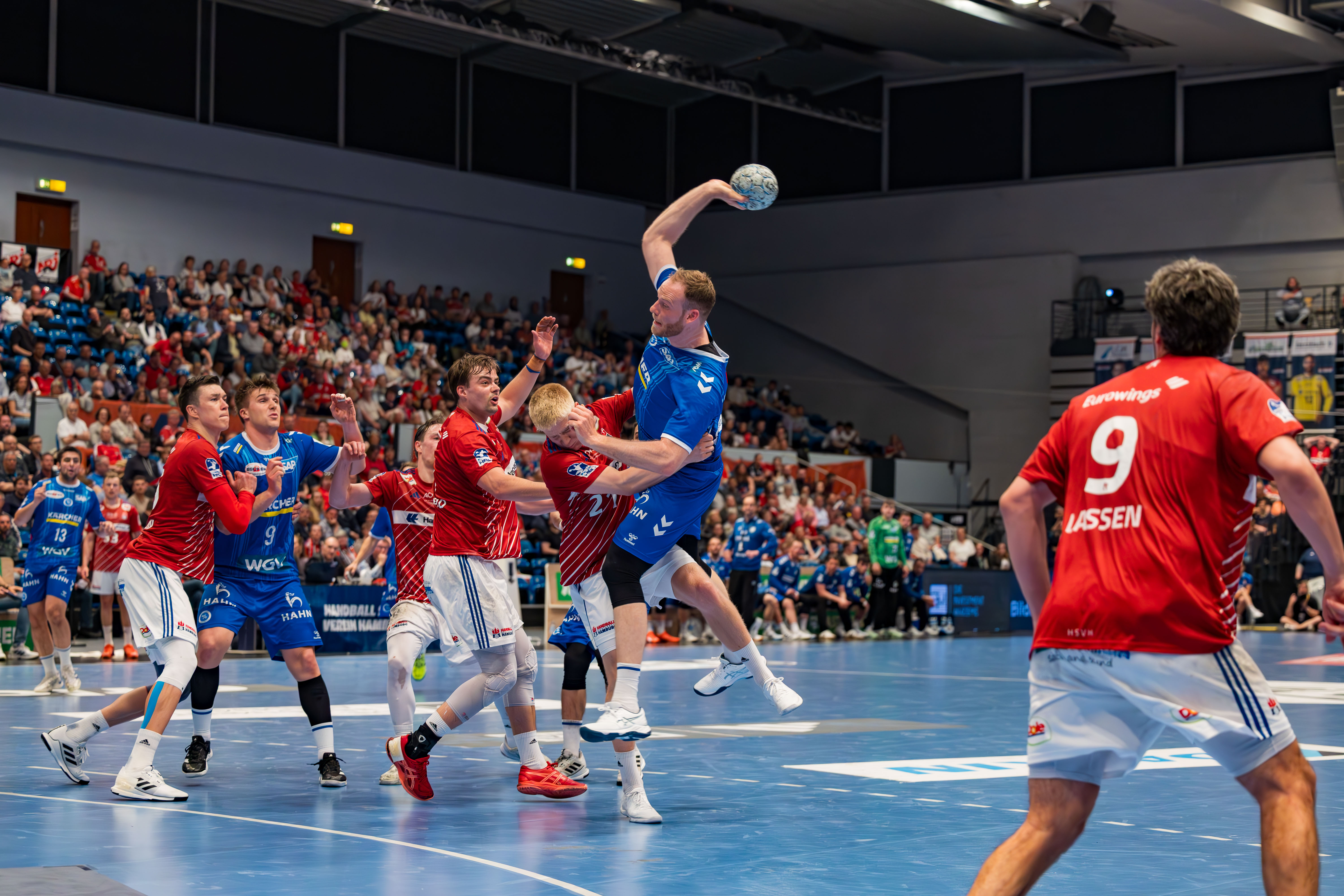 Handball Sport Verein Hamburg vs TVB 1898 Stuttgart
