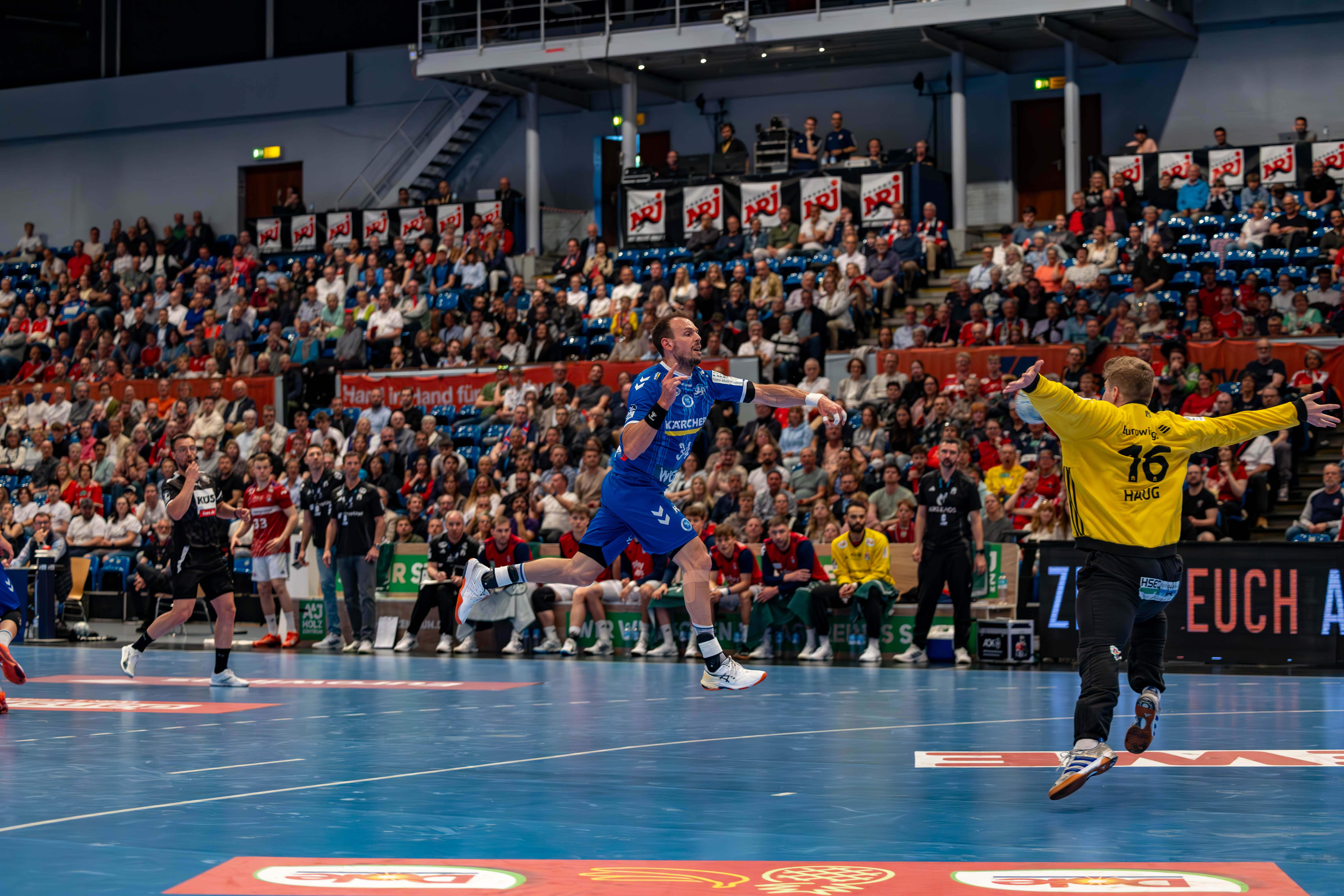 Handball Sport Verein Hamburg vs TVB 1898 Stuttgart