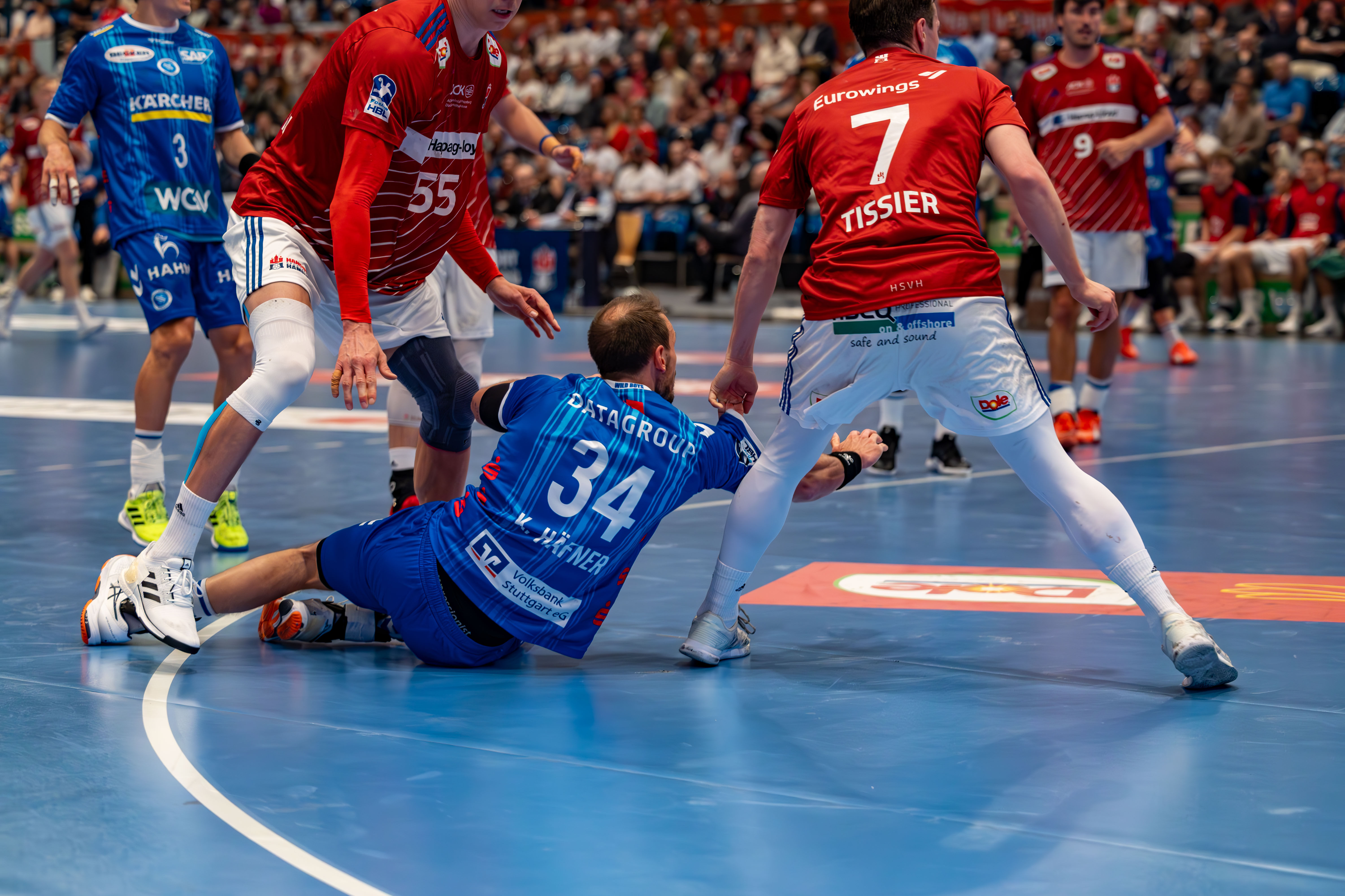 Handball Sport Verein Hamburg vs TVB 1898 Stuttgart